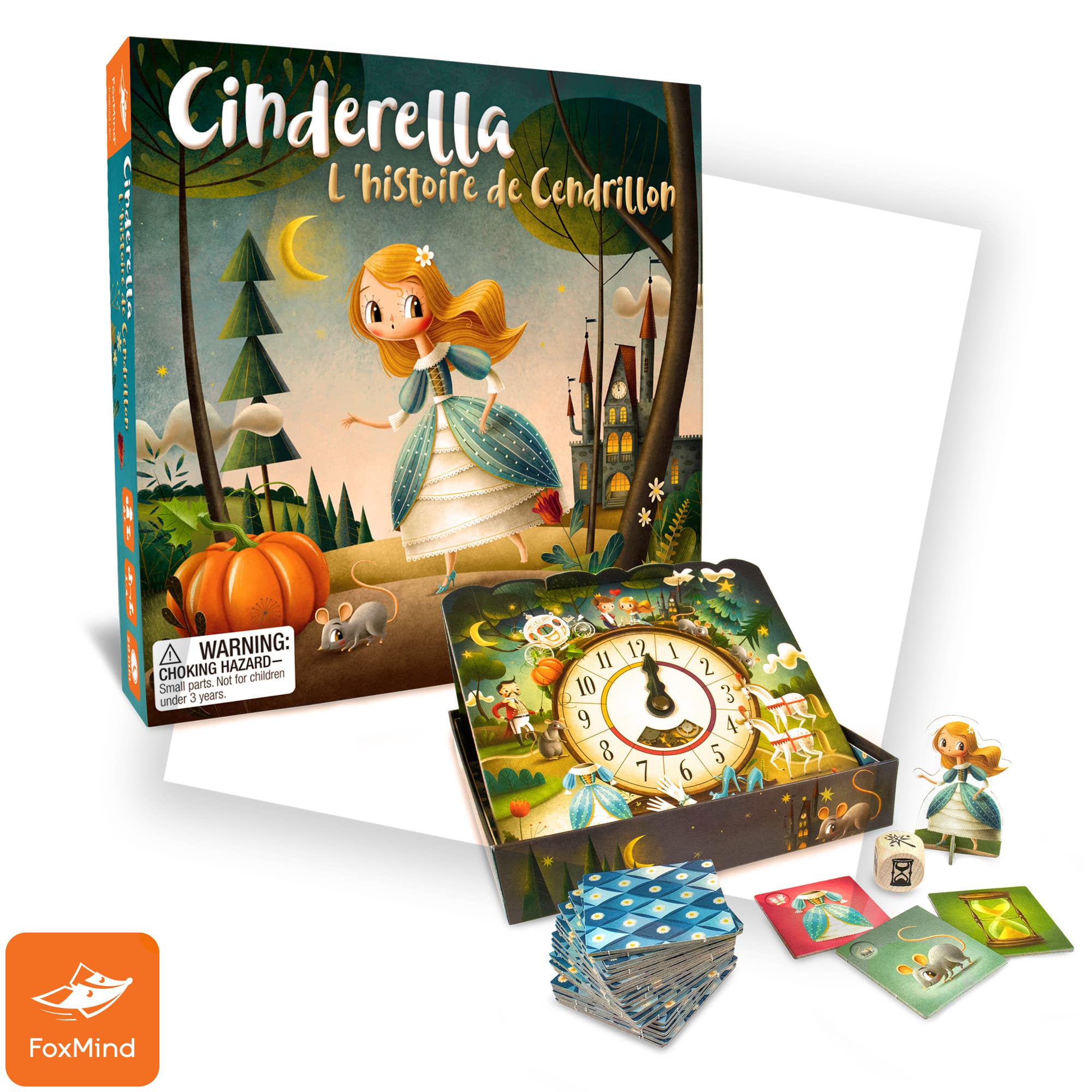 FoxMind Games Granna Fairytale Series Cinderella Game