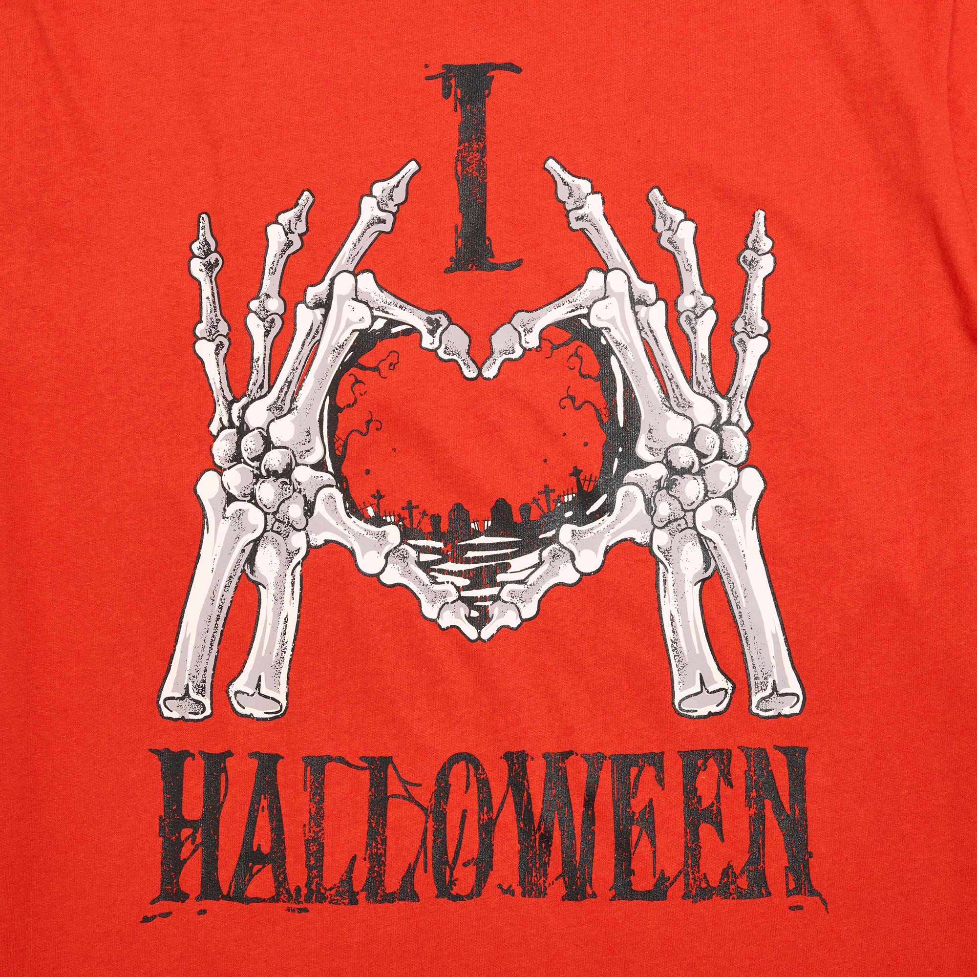 I Heart Halloween Adult T-Shirt