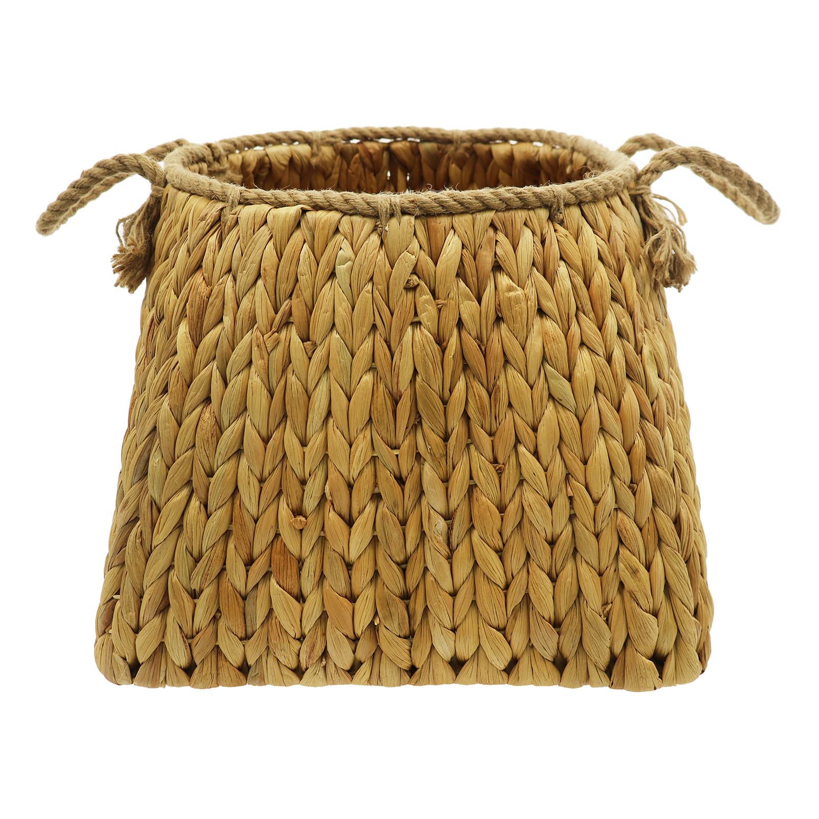 Water Hyacinth Woven Basket by Ashland