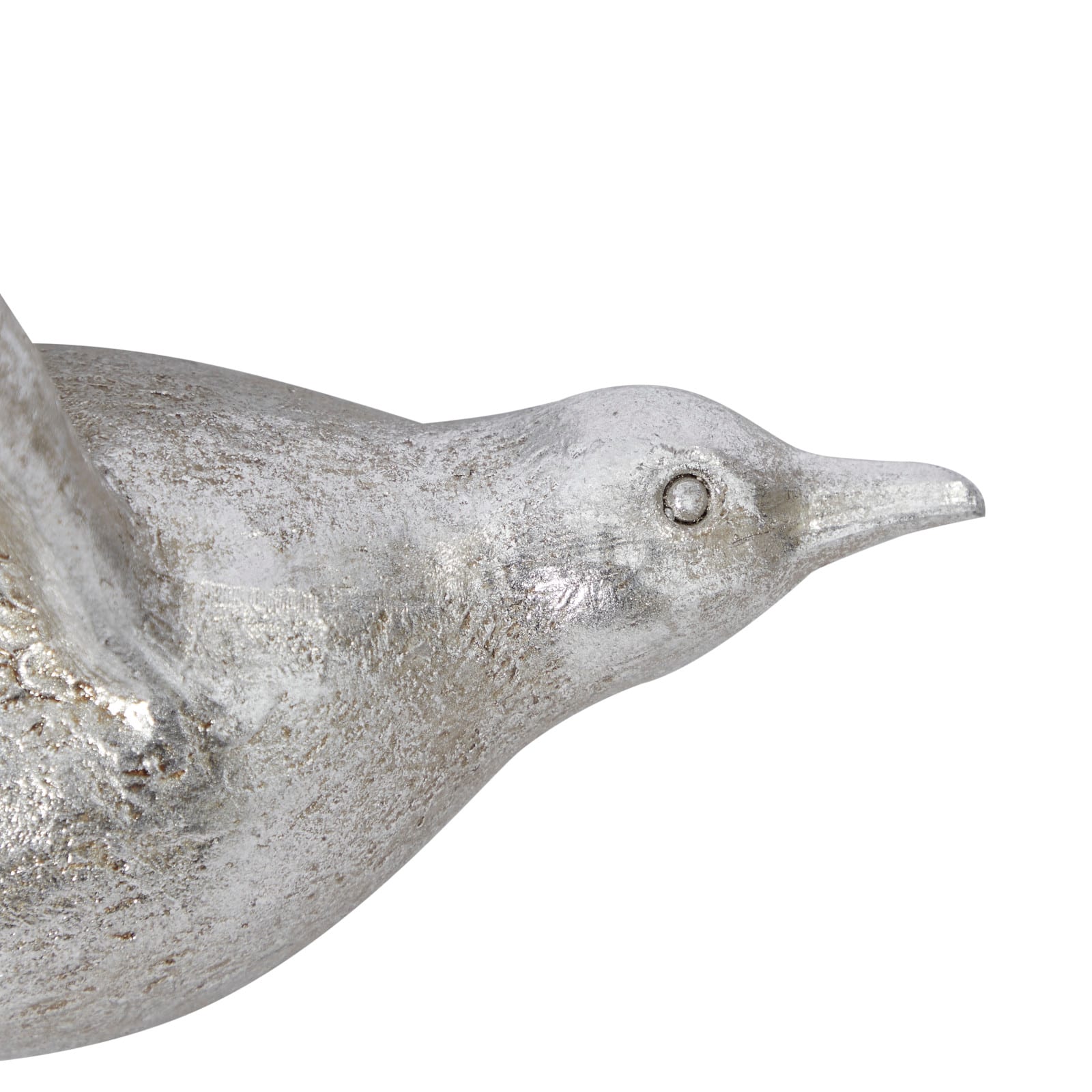 Silver Polystone Farmhouse Birds Wall Decor Set
