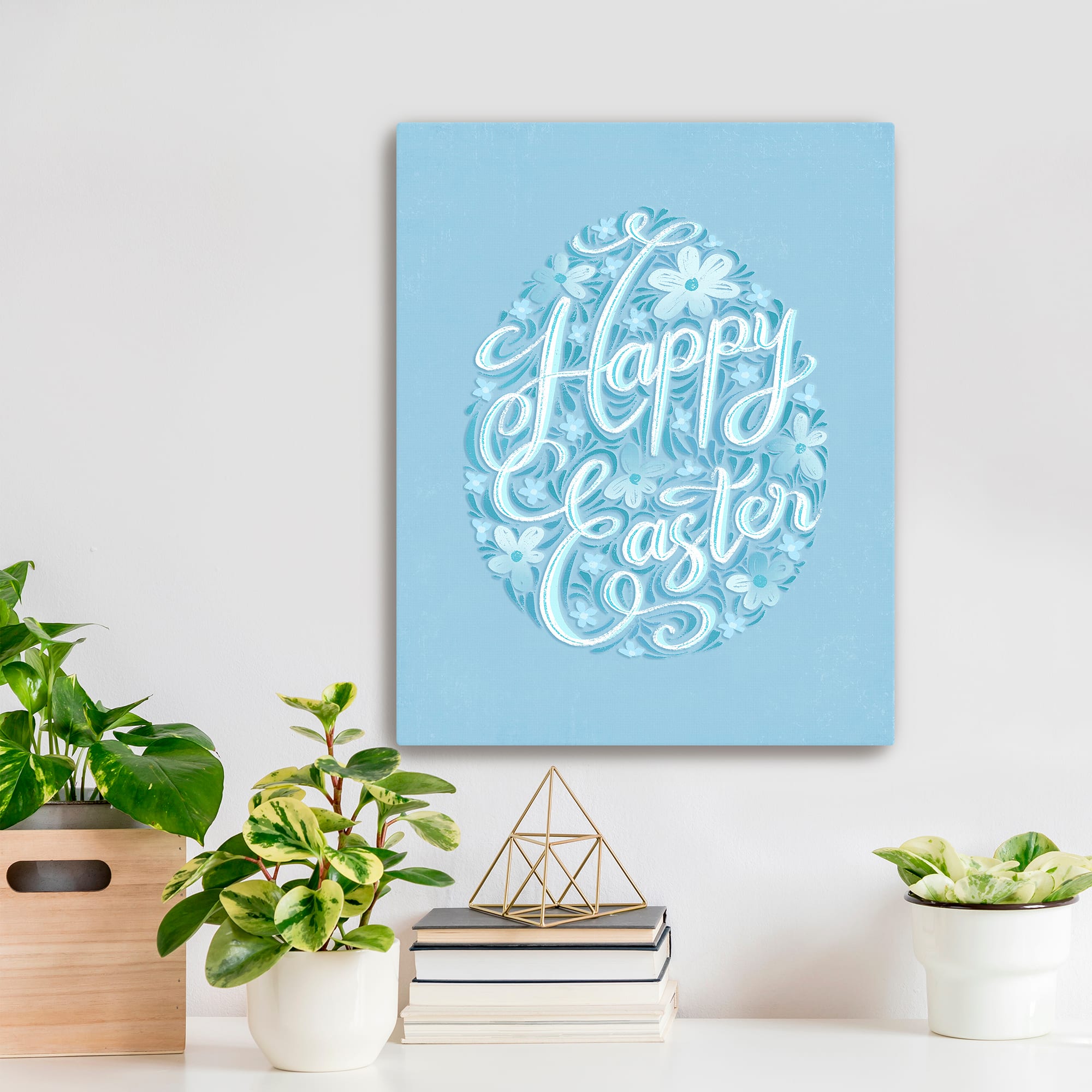 Lumaprints Happy Easter I Canvas Giclée Art