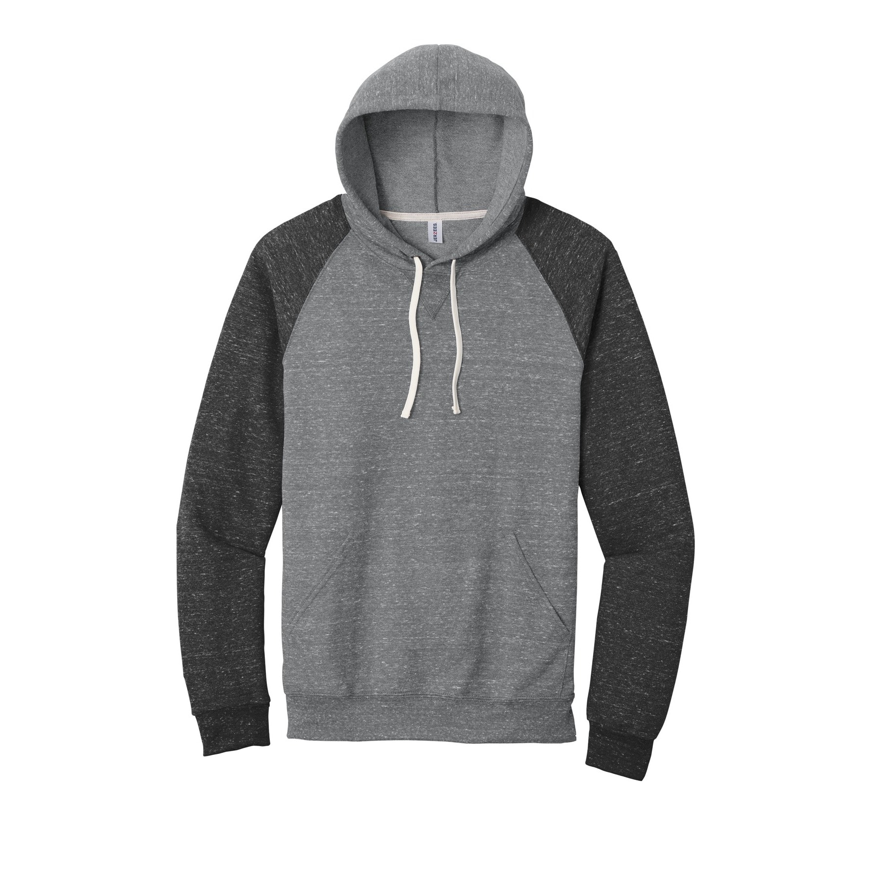 JERZEES® Snow Heather French Terry Raglan Hoodie