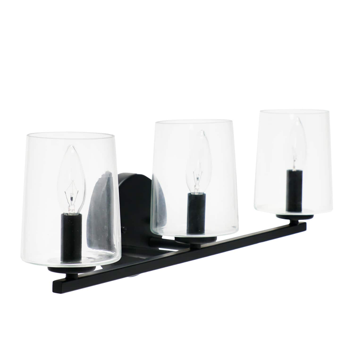 Hello Honey® Robert Stevenson Lighting Berkley Metal & Glass 3-Light Vanity Light