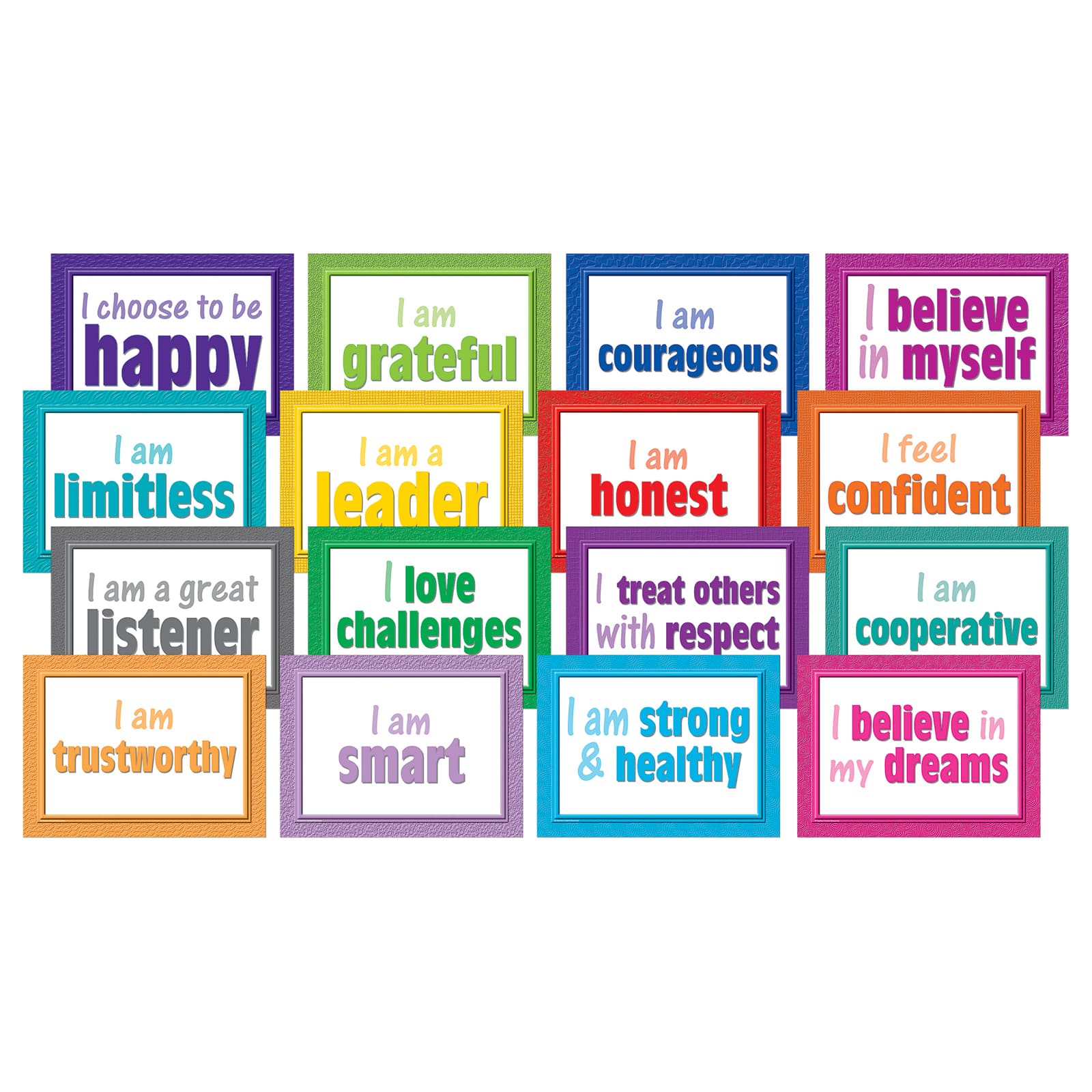 Teacher Created Resources Positive Posters Bulletin Board Display Set