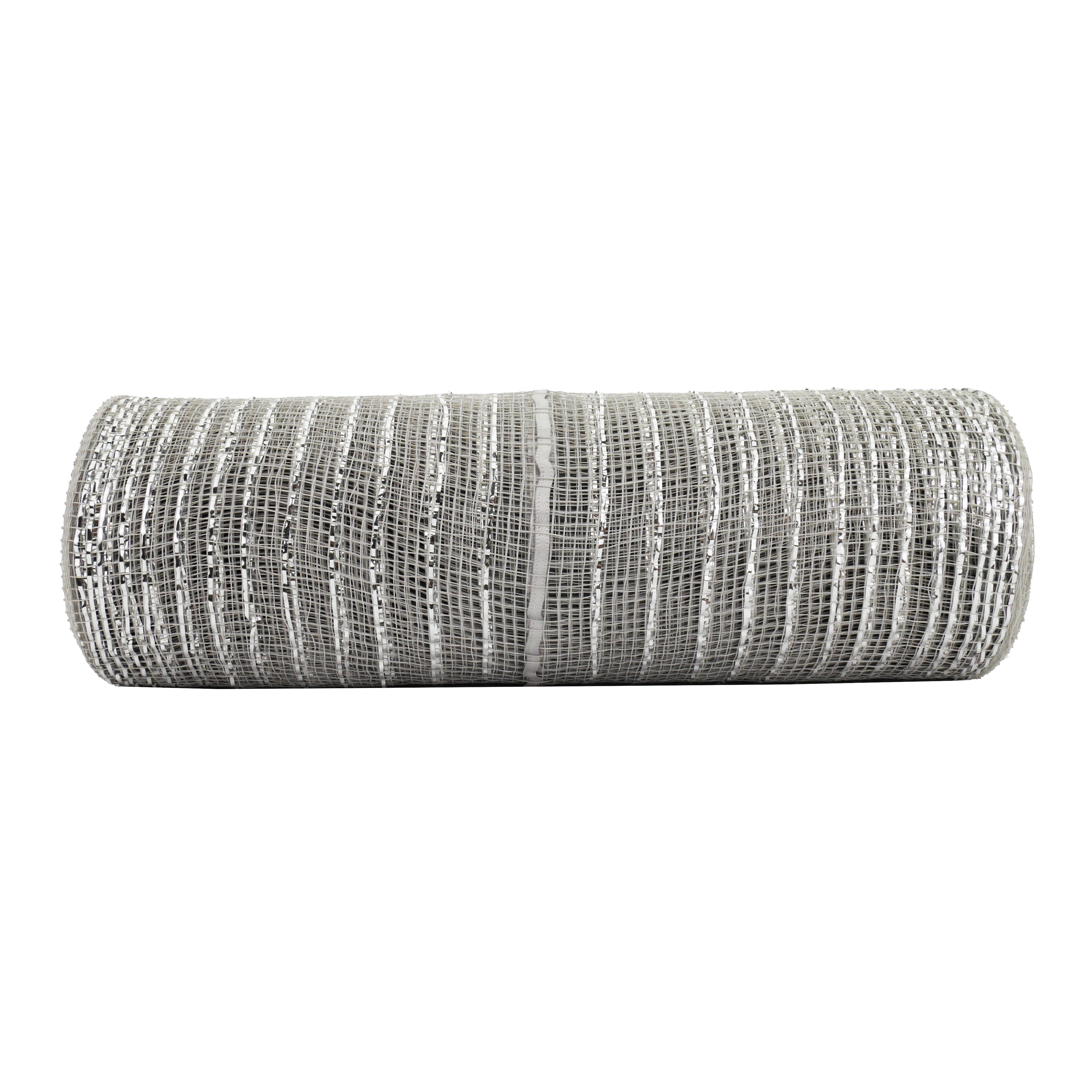 9.5&#x22; x 18ft. Silver Easy Pull Mesh by Celebrate It&#xAE;