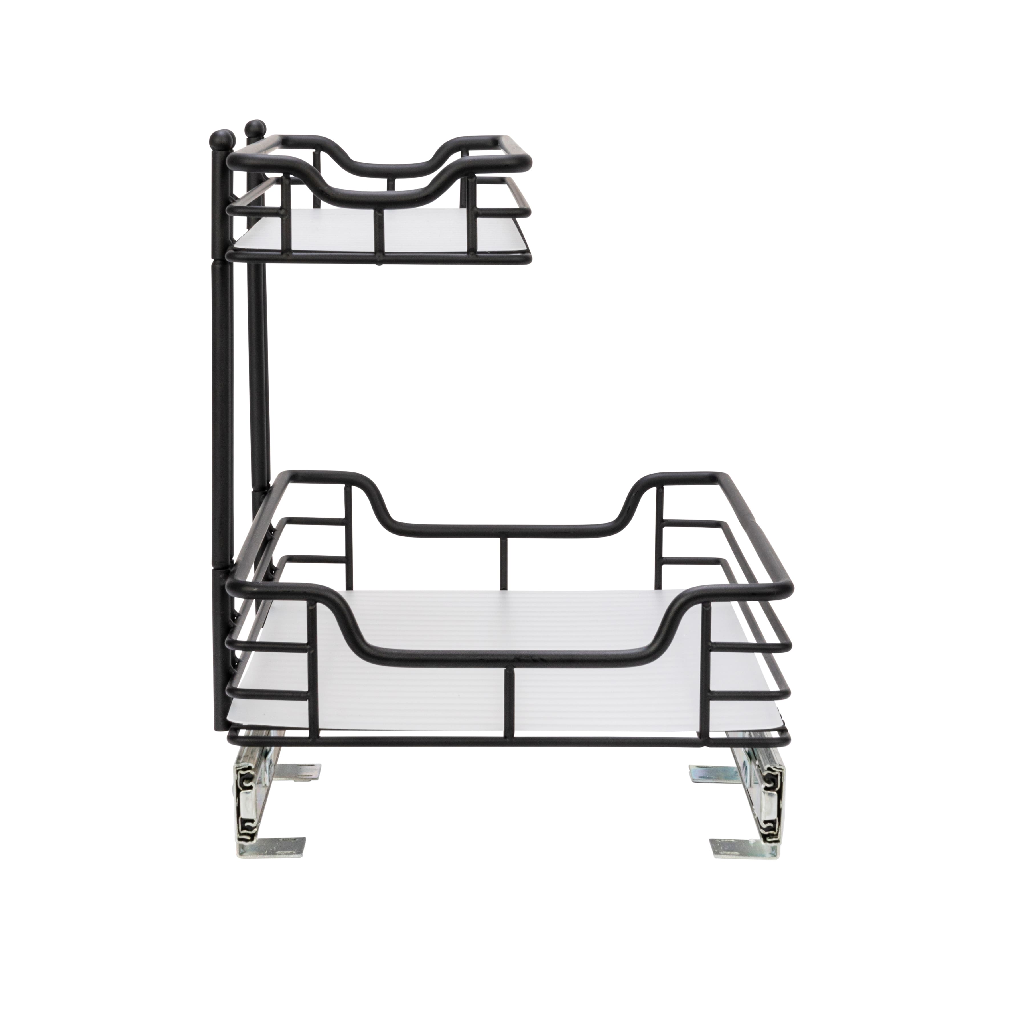 Household Essentials Glidez 2-Tier Cabinet Organizer