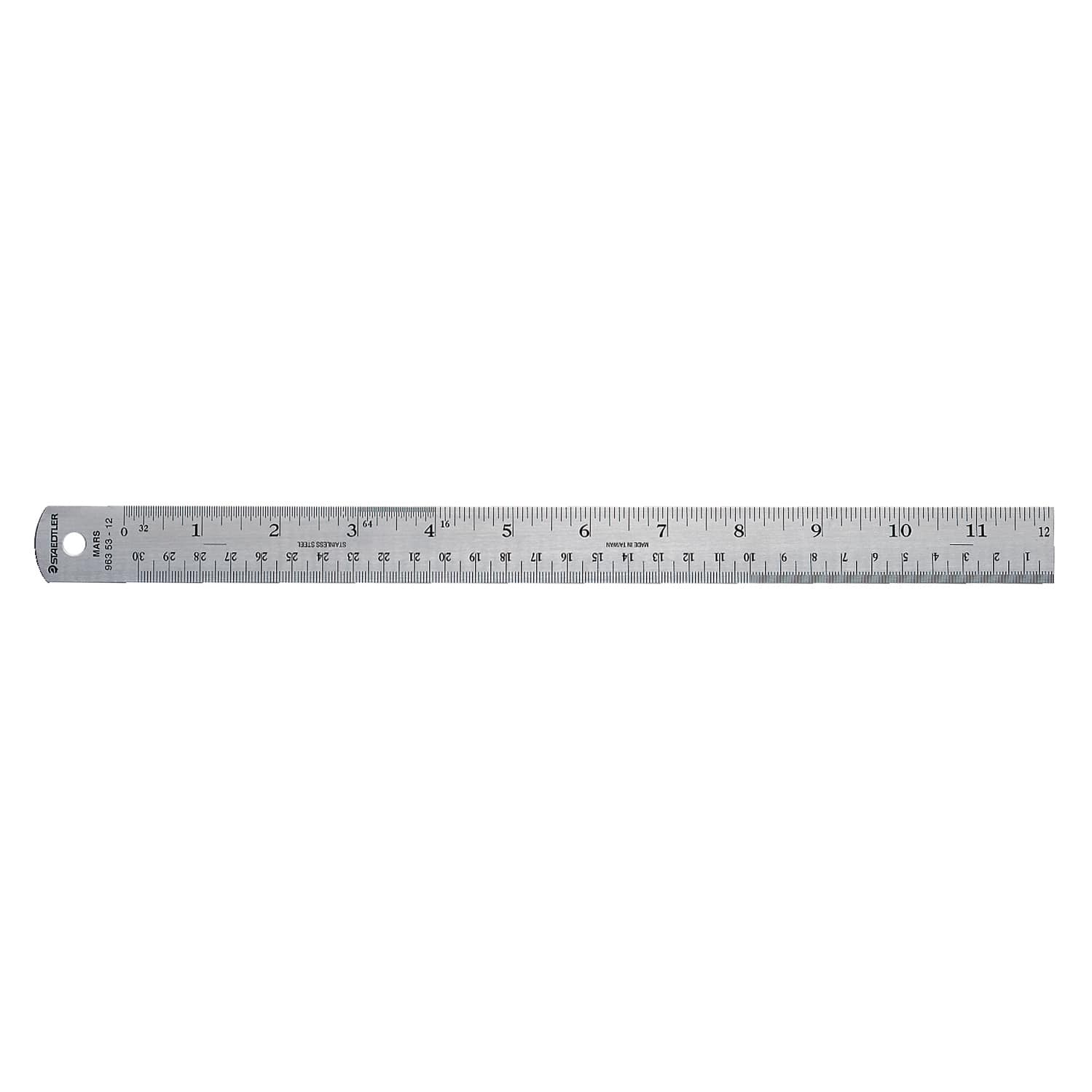 Staedtler® Mars® 12" Stainless Steel Ruler