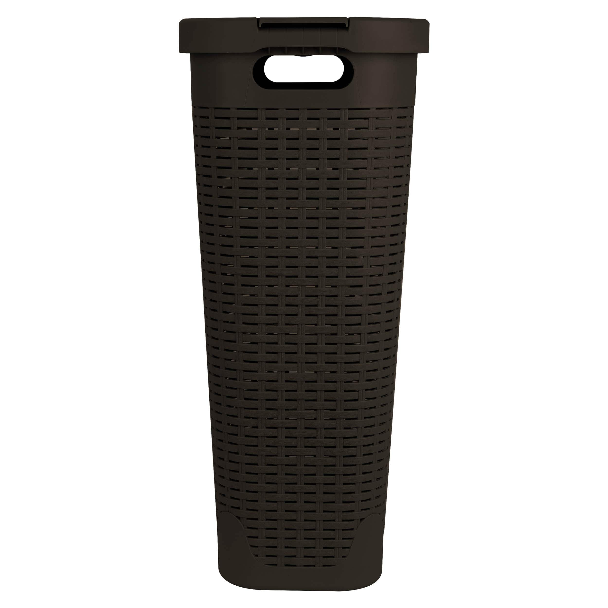 Mind Reader 23.5'' Slim Laundry Hamper with Cutout Handles