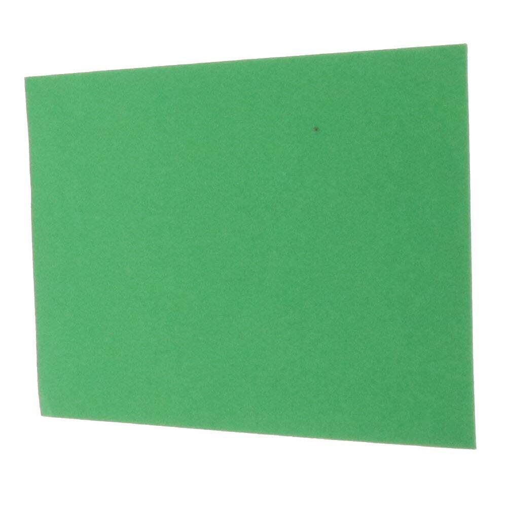 JAM Paper Green 2" x 3.5" 85lb. Blank Flat Note Cards, 500ct.