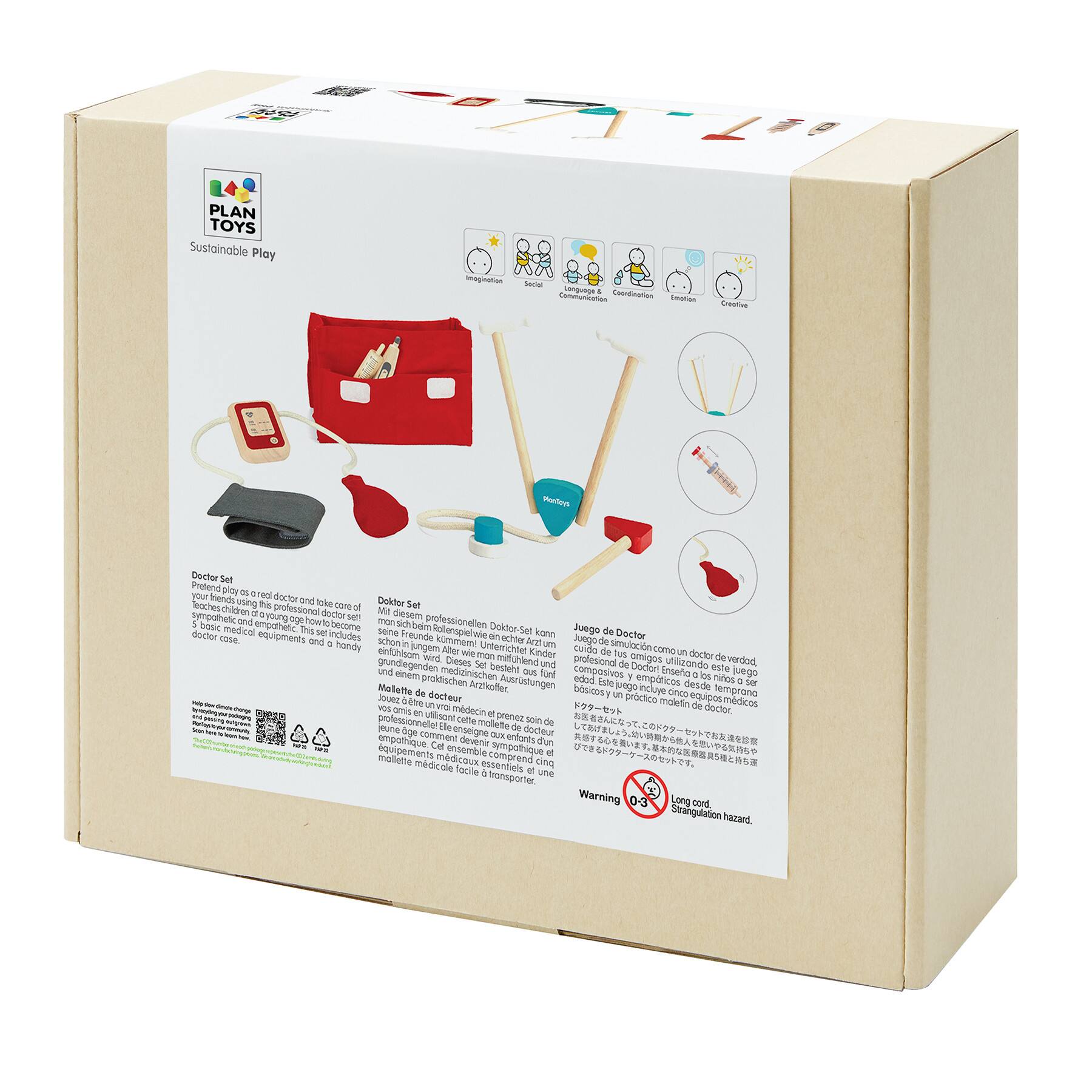 PlanToys Pretend Play Doctor Set
