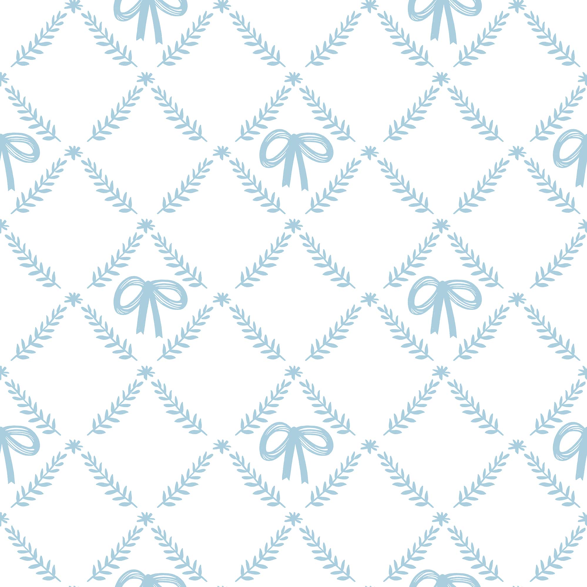 Designs Direct Heirloom Bow Trellis Peel & Stick Wallpaper