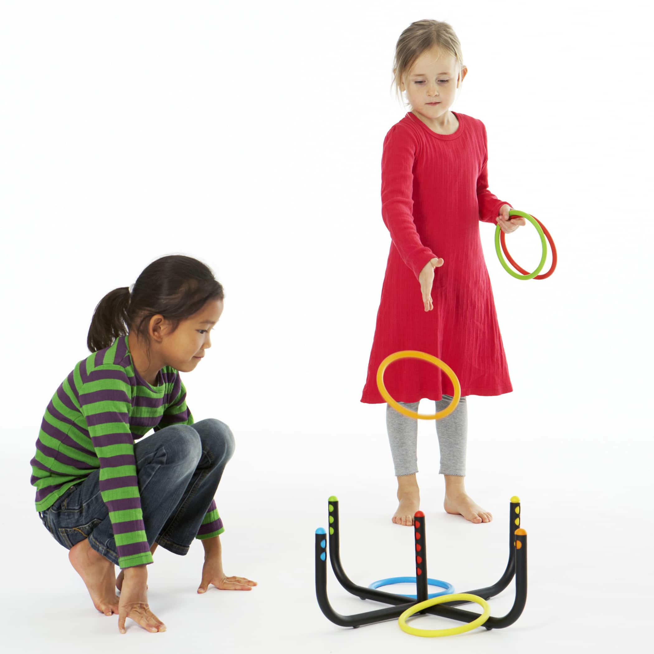 GONGE Ring Toss with 5 Rings Set