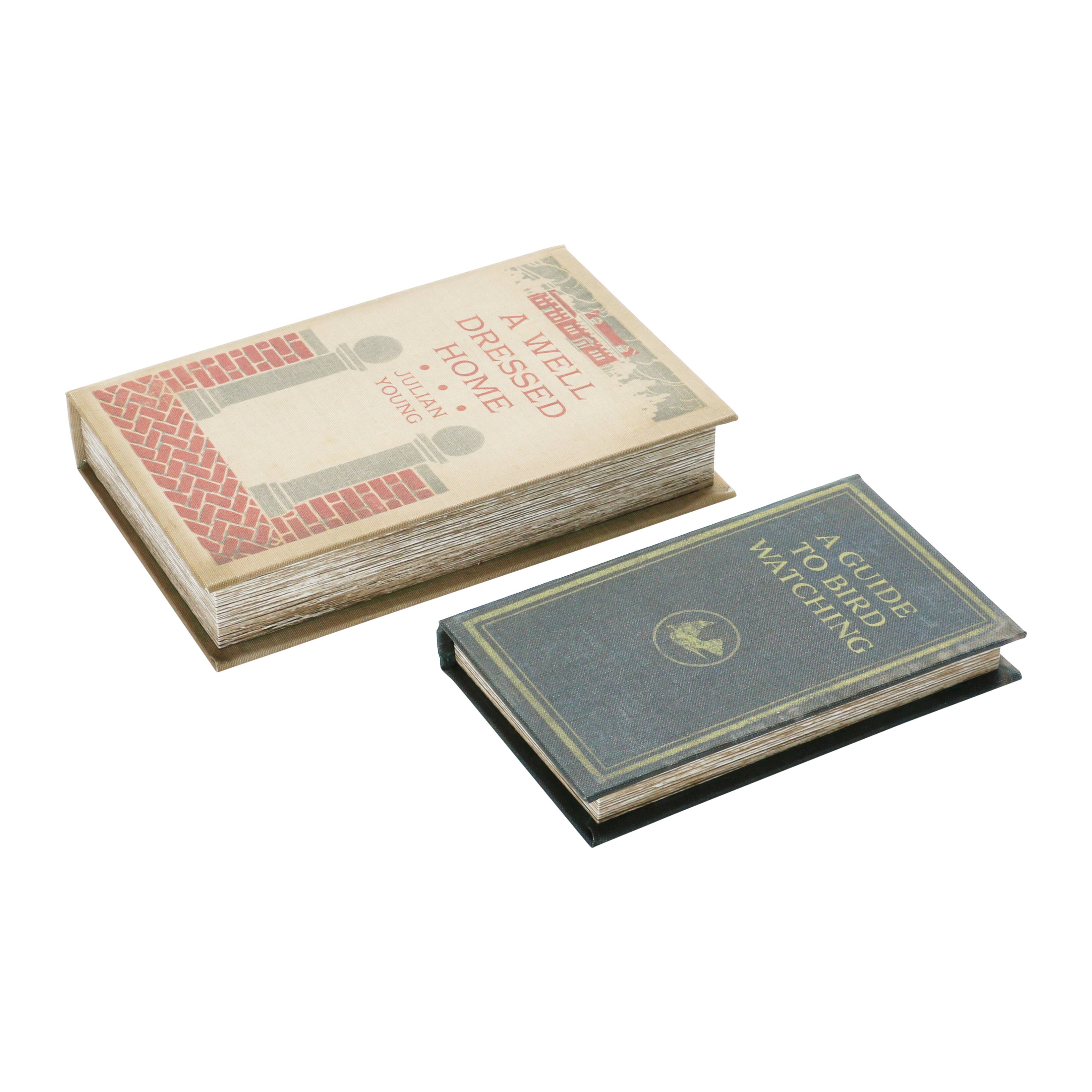 Hello Honey® A Well Dressed Home Storage Book Box Set