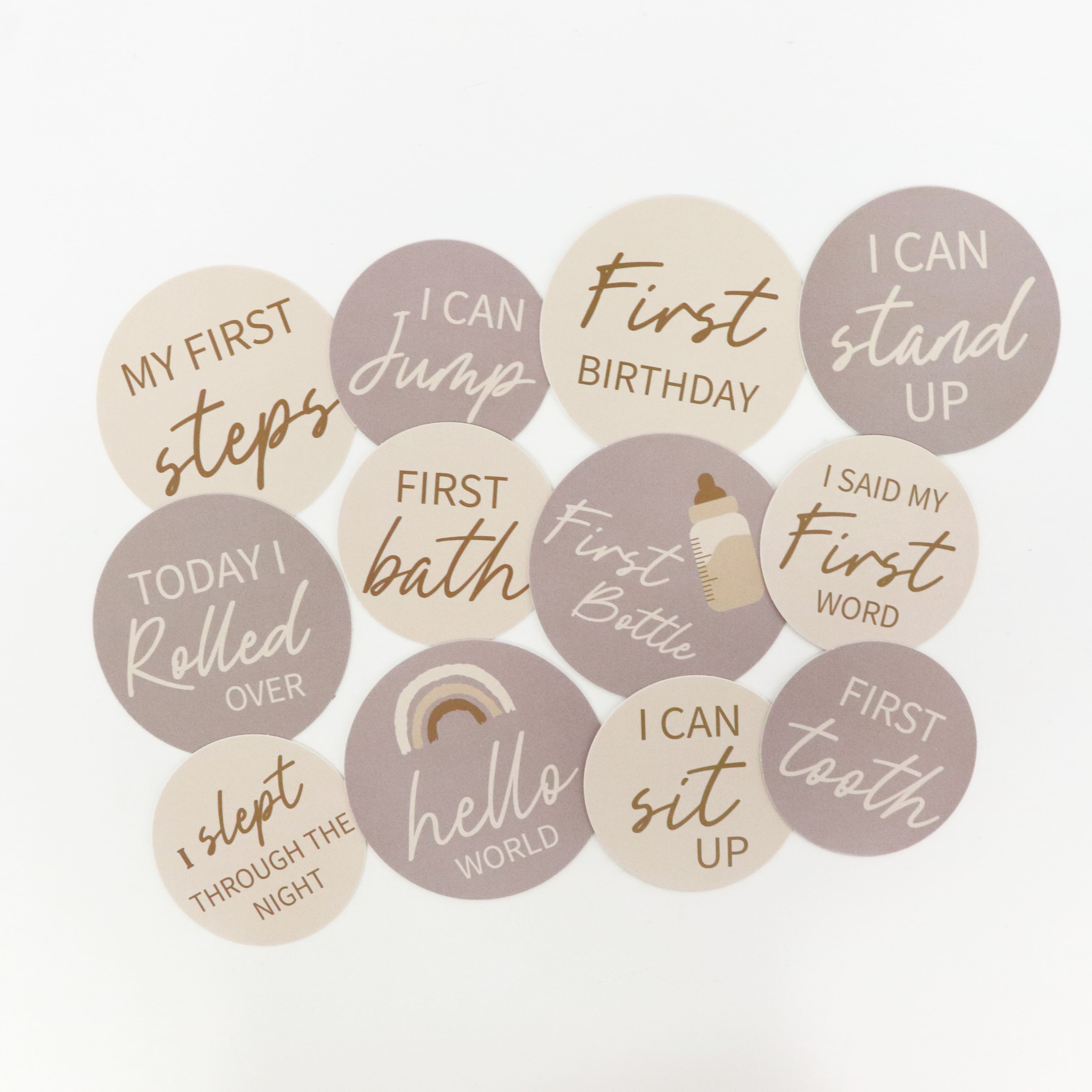 Baby Milestones Die Cut Stickers by Recollections™