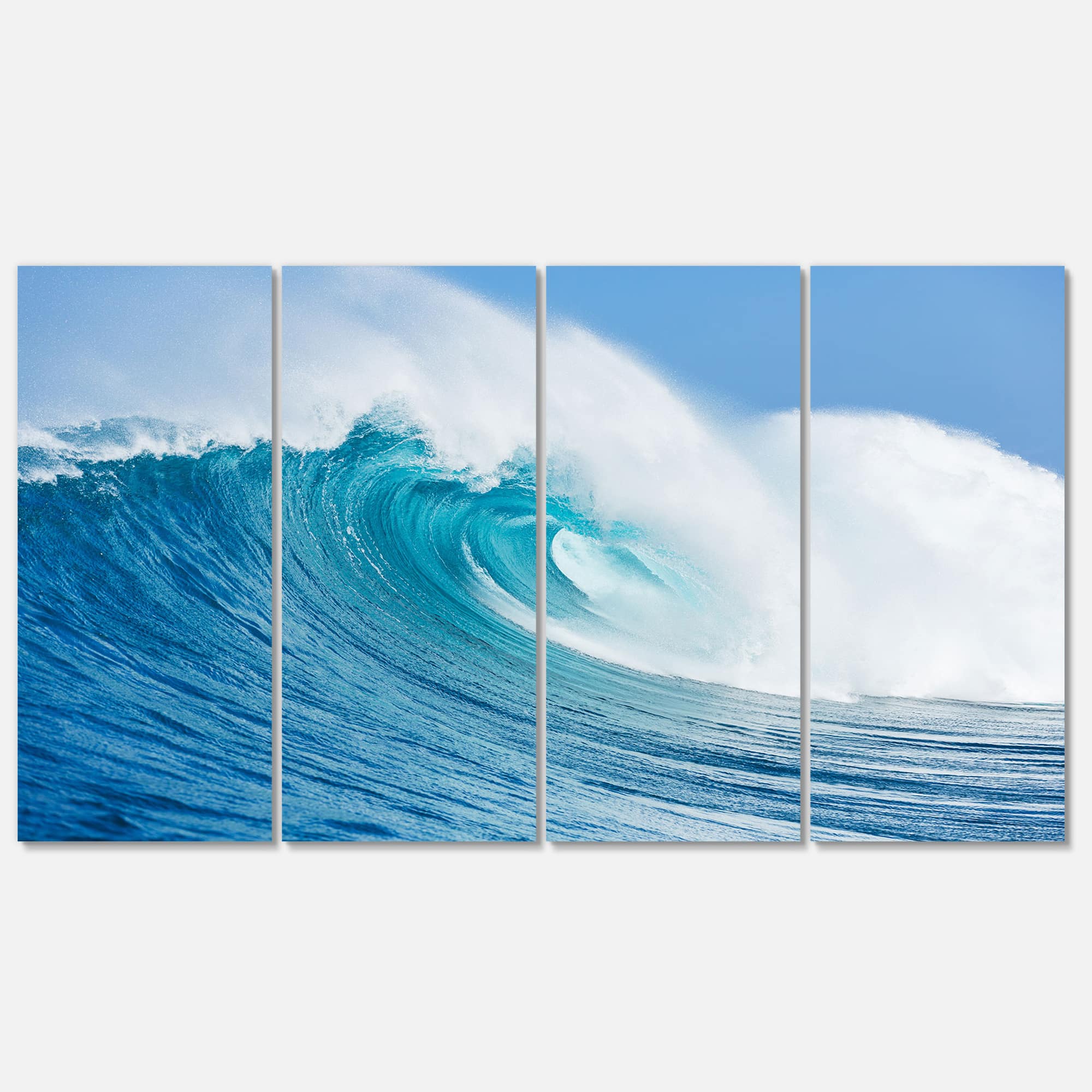 Designart - Blue Ocean Wave