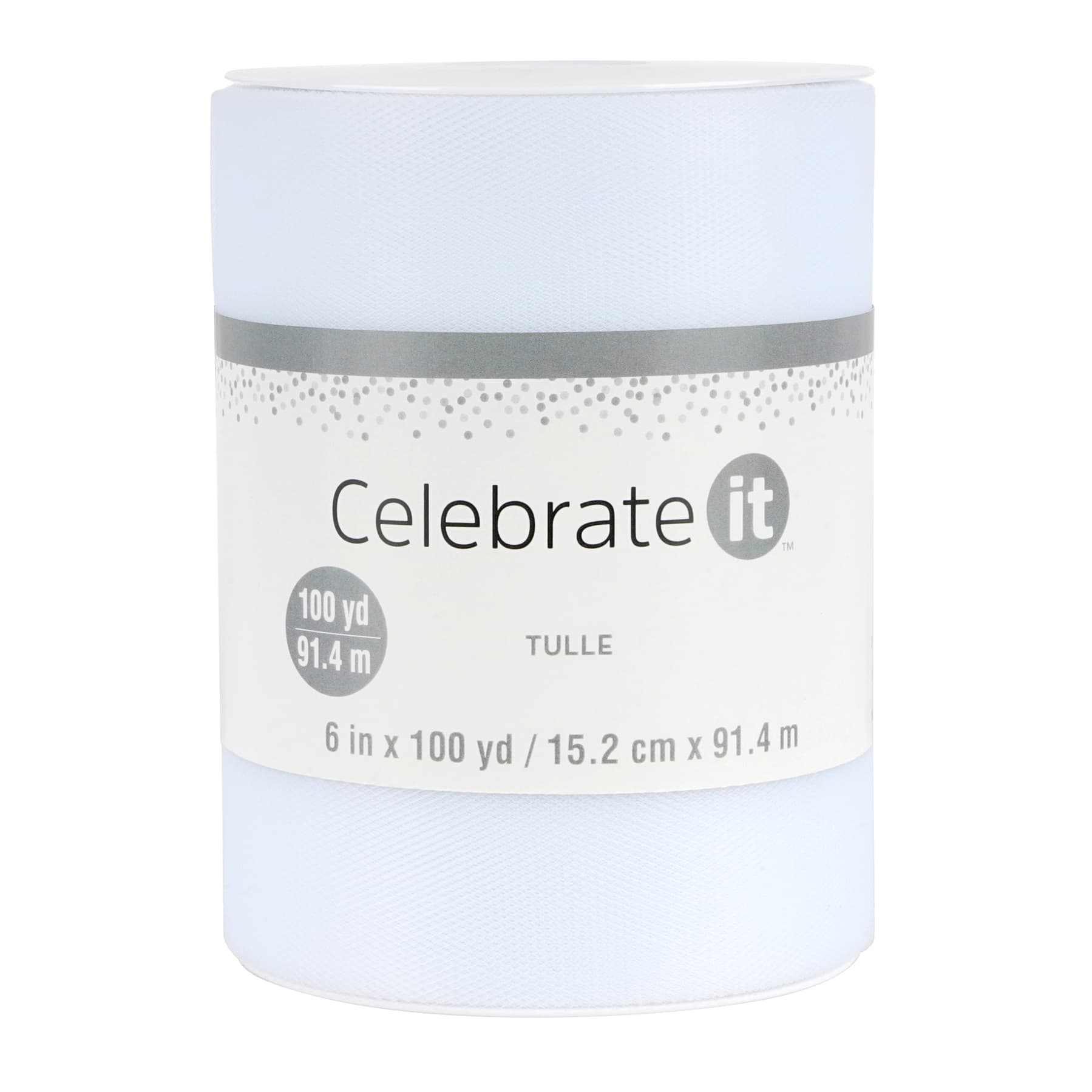 12 Pack: 6" x 100yd. Tulle by Celebrate It™ Occasions™