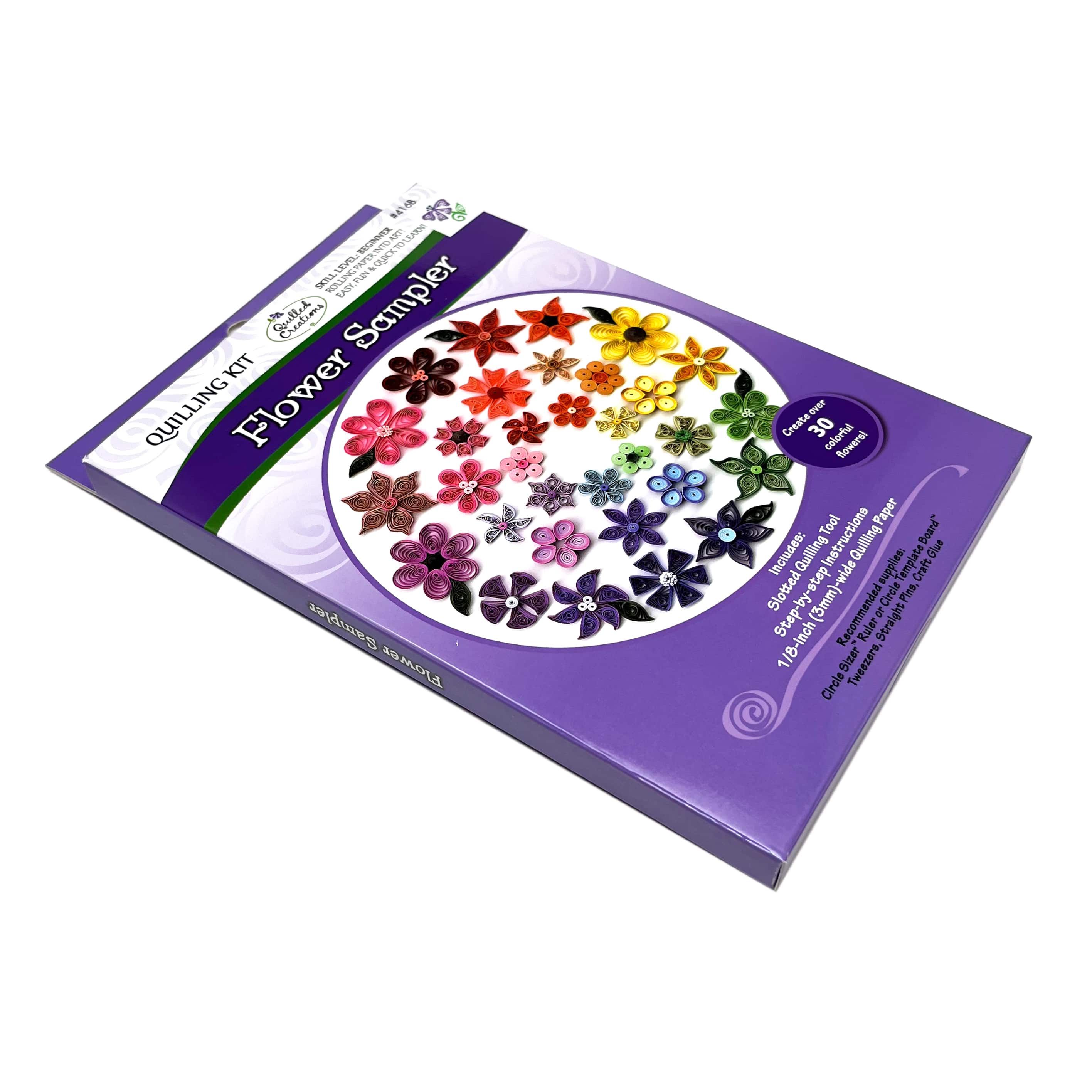 Quilled Creations™ Flower Sampler Quilling Kit