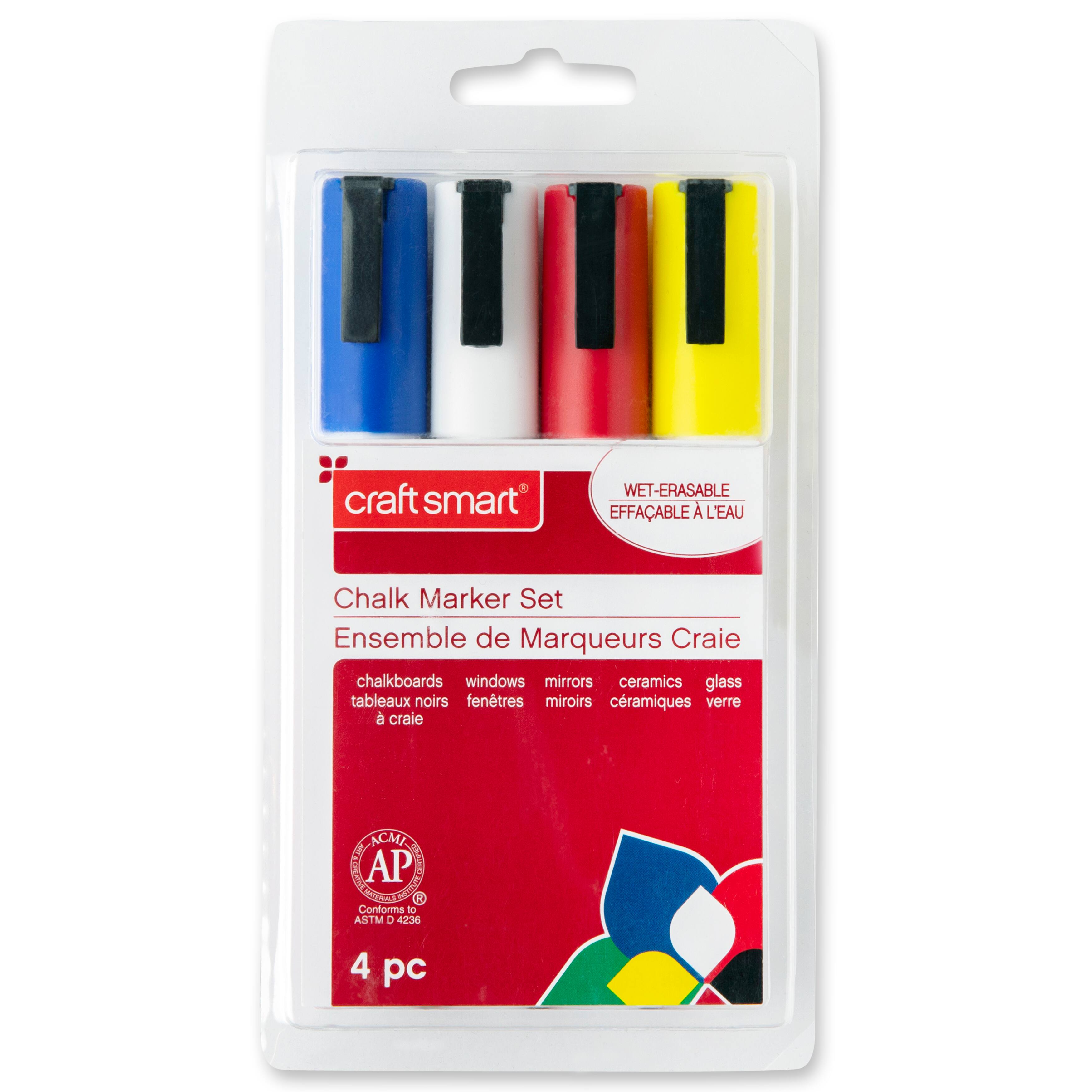 9 Packs: 4 ct. (36 total) Classic Chalk Marker Set by Craft Smart®