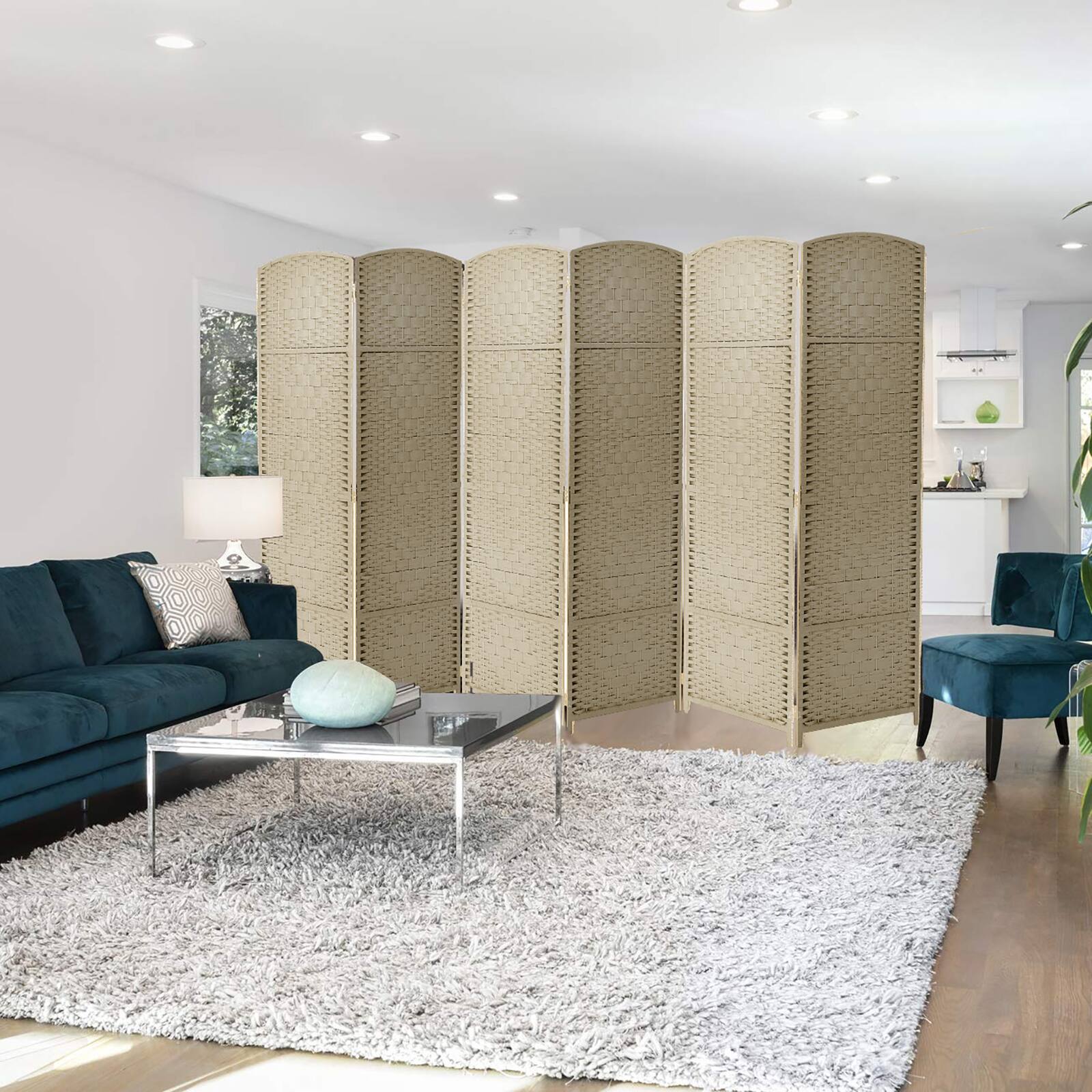 Sorbus 6-Panel Room Divider