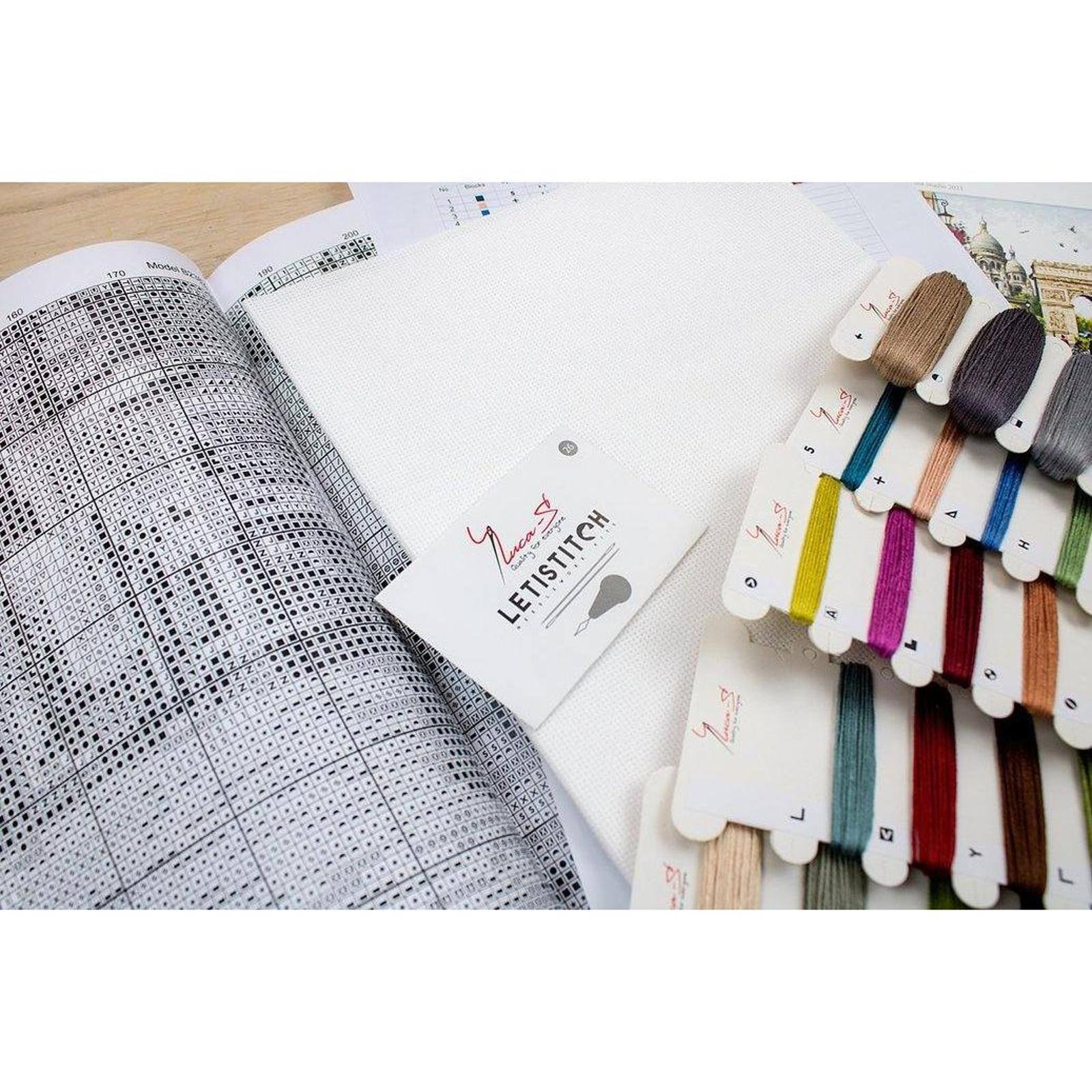 Luca-s Paris Counted Cross Stitch Kit