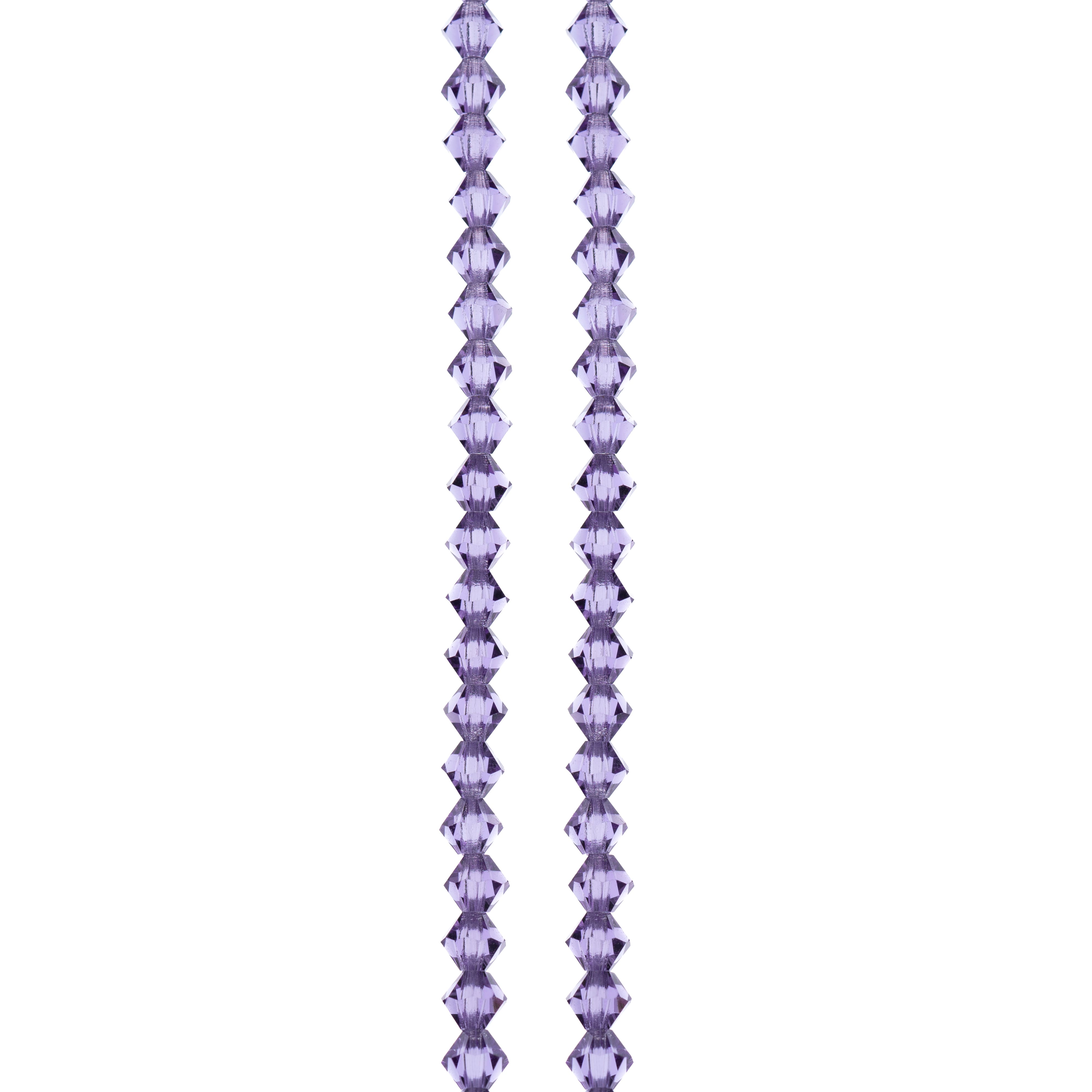 12 Pack: Preciosa Glass Crystal Bicone Beads, 4mm by Bead Landing™