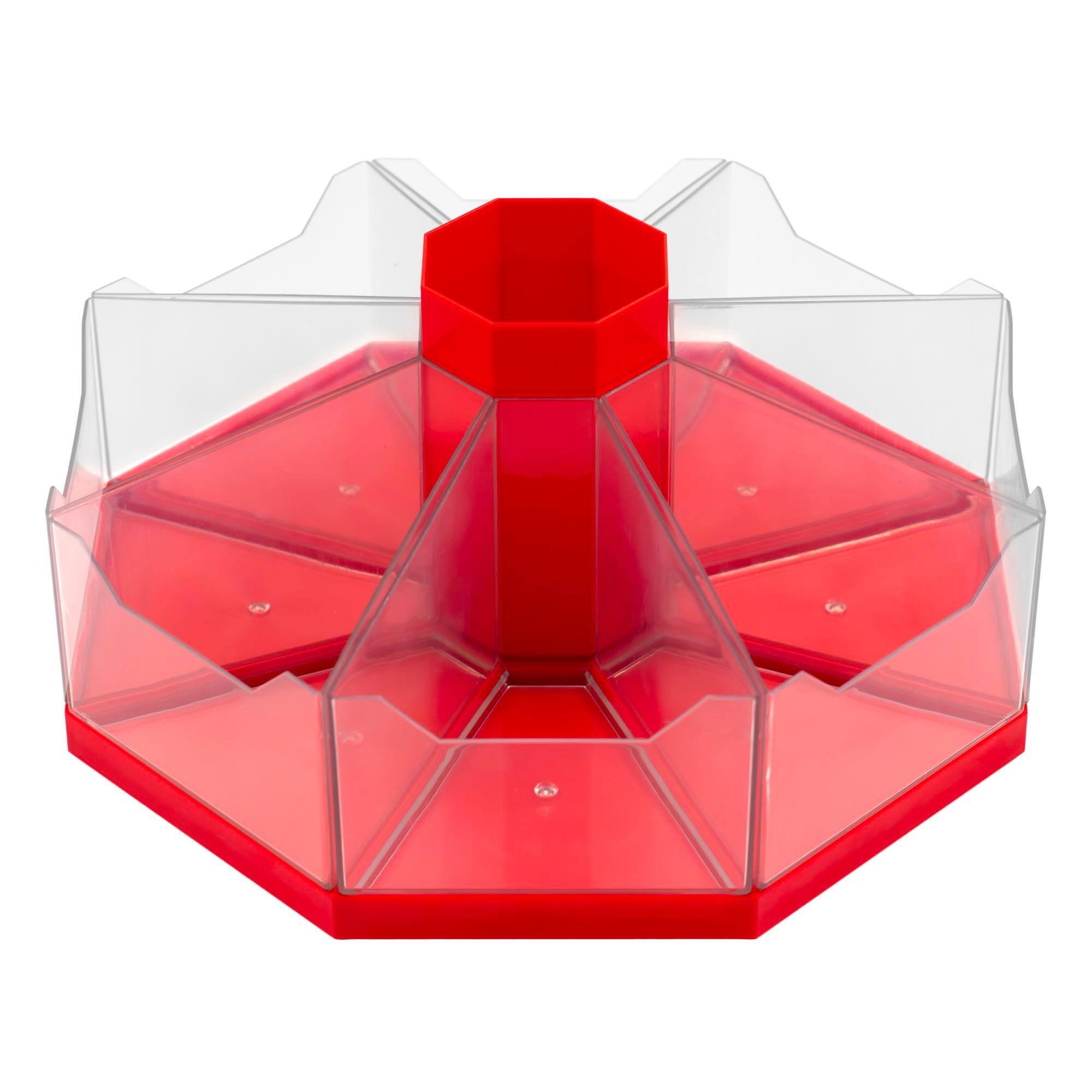 Junior Learning® Classroom Caddie Red Octagonal Storage System