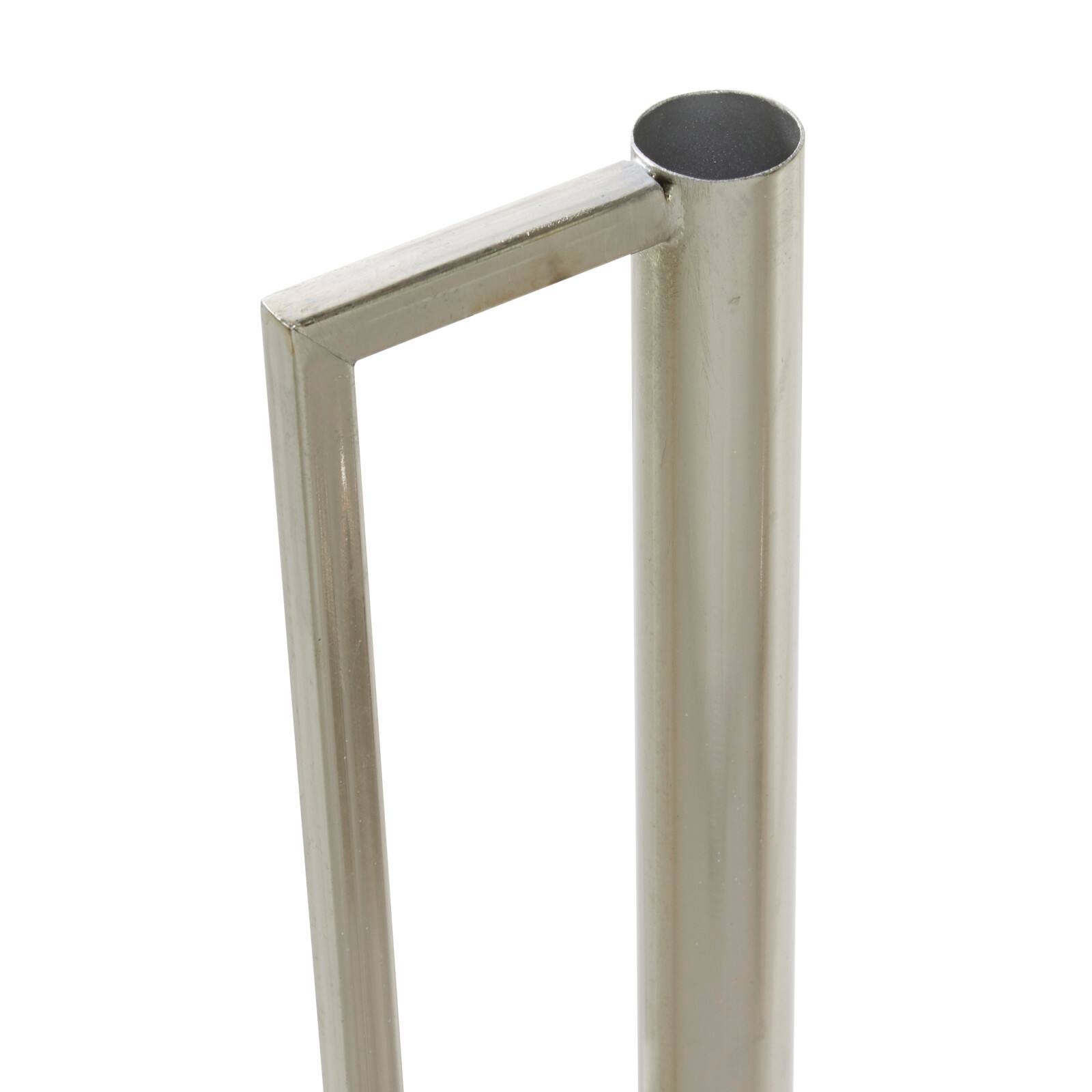 Silver Metal Glam Vase Set
