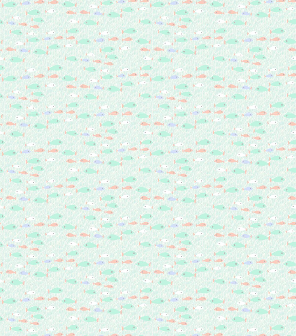 Springs Creative Mermaid Fun Fishy Cotton Fabric