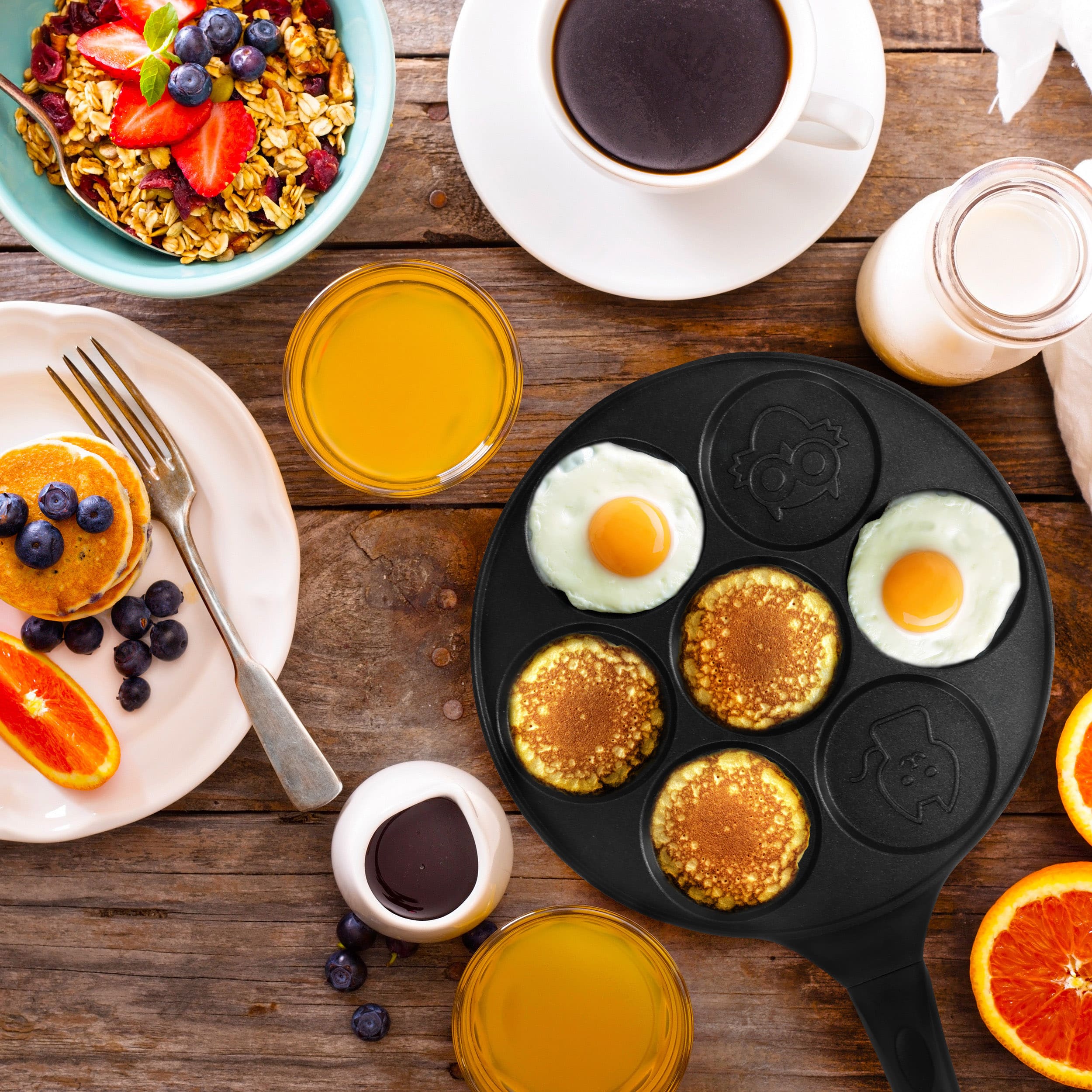 MegaChef Fun Animal Pancake Maker Pan