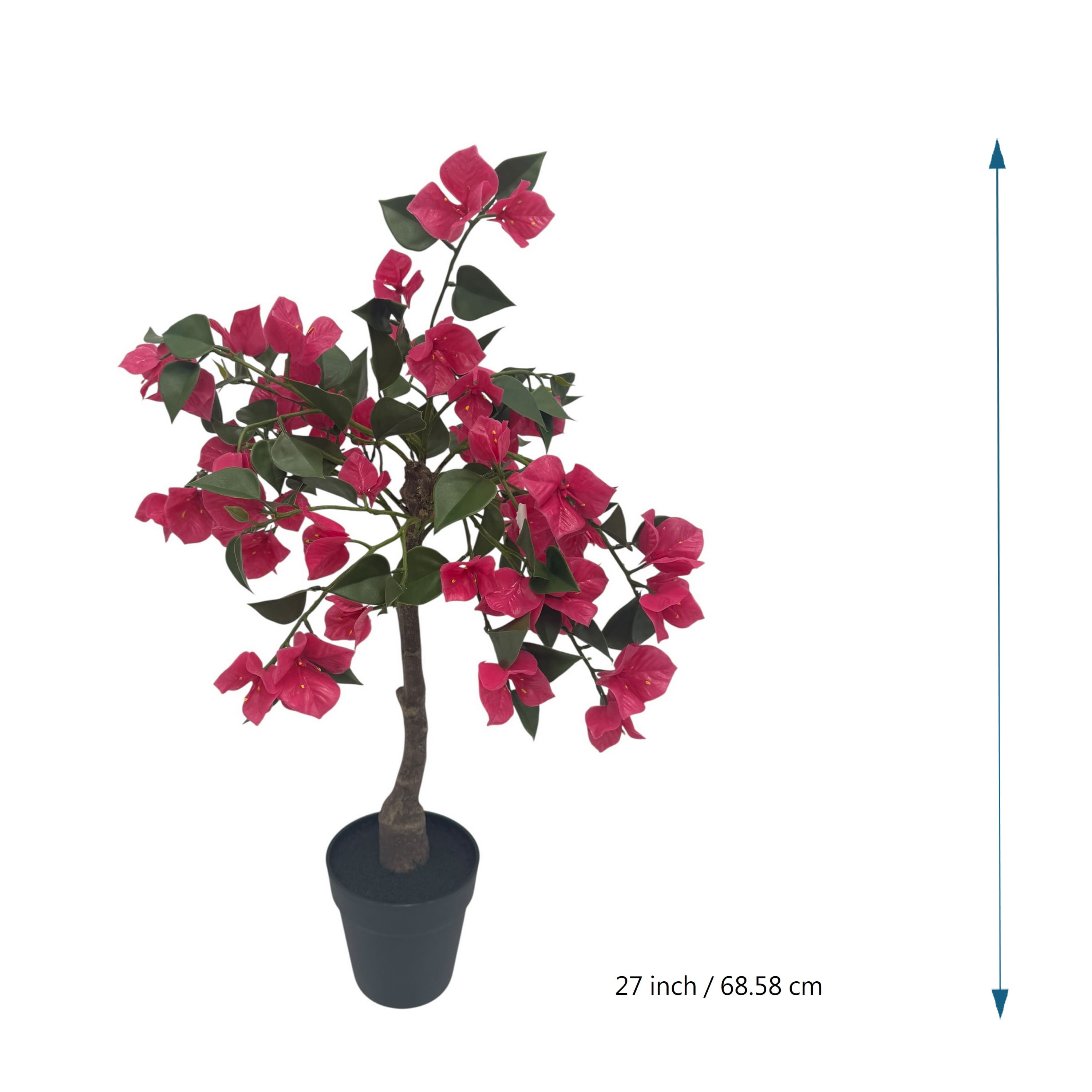 Pink Bougainvillea Potted UV Plant by Ashland
