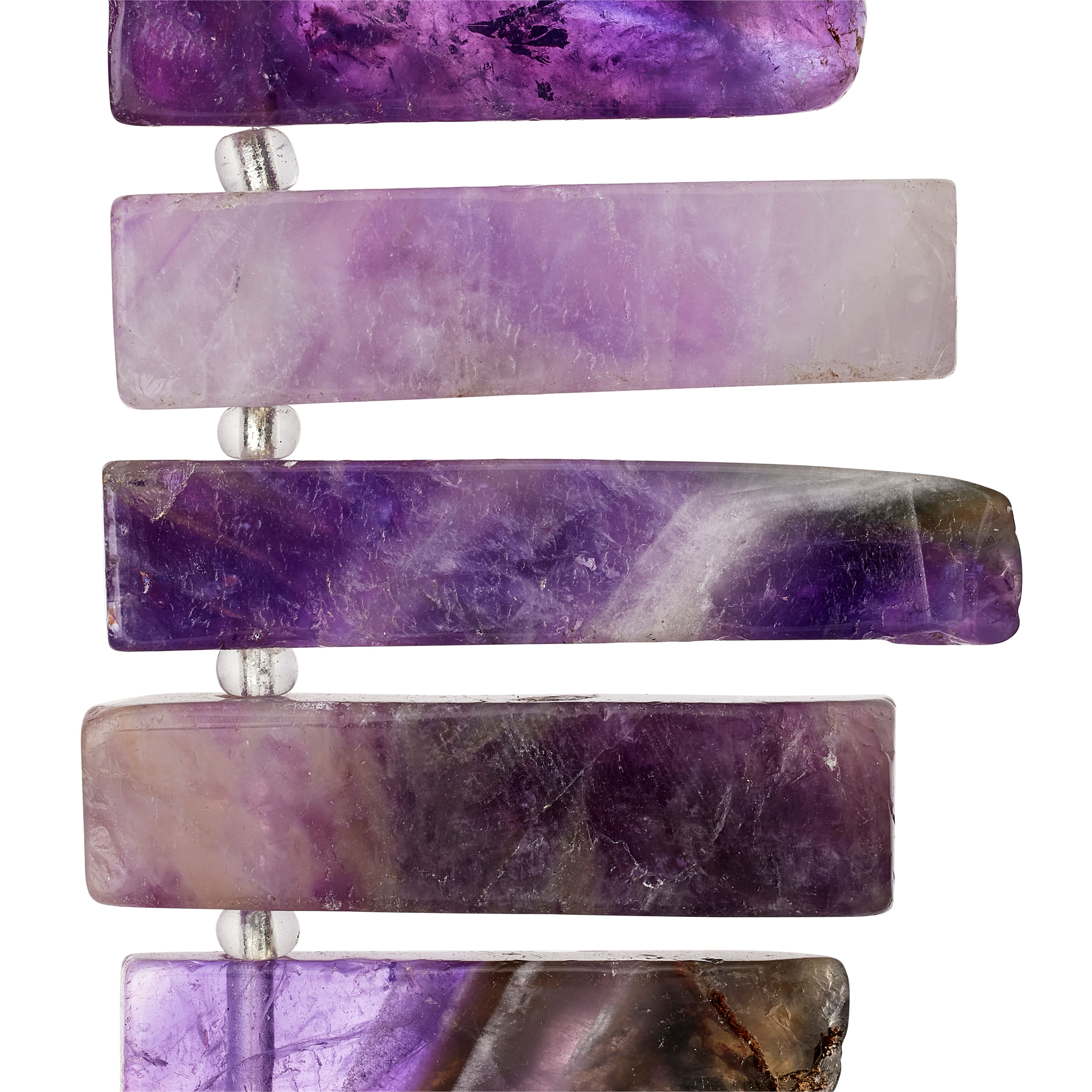 Amethyst Stick Beads, 25mm by Bead Landing™ Sedona