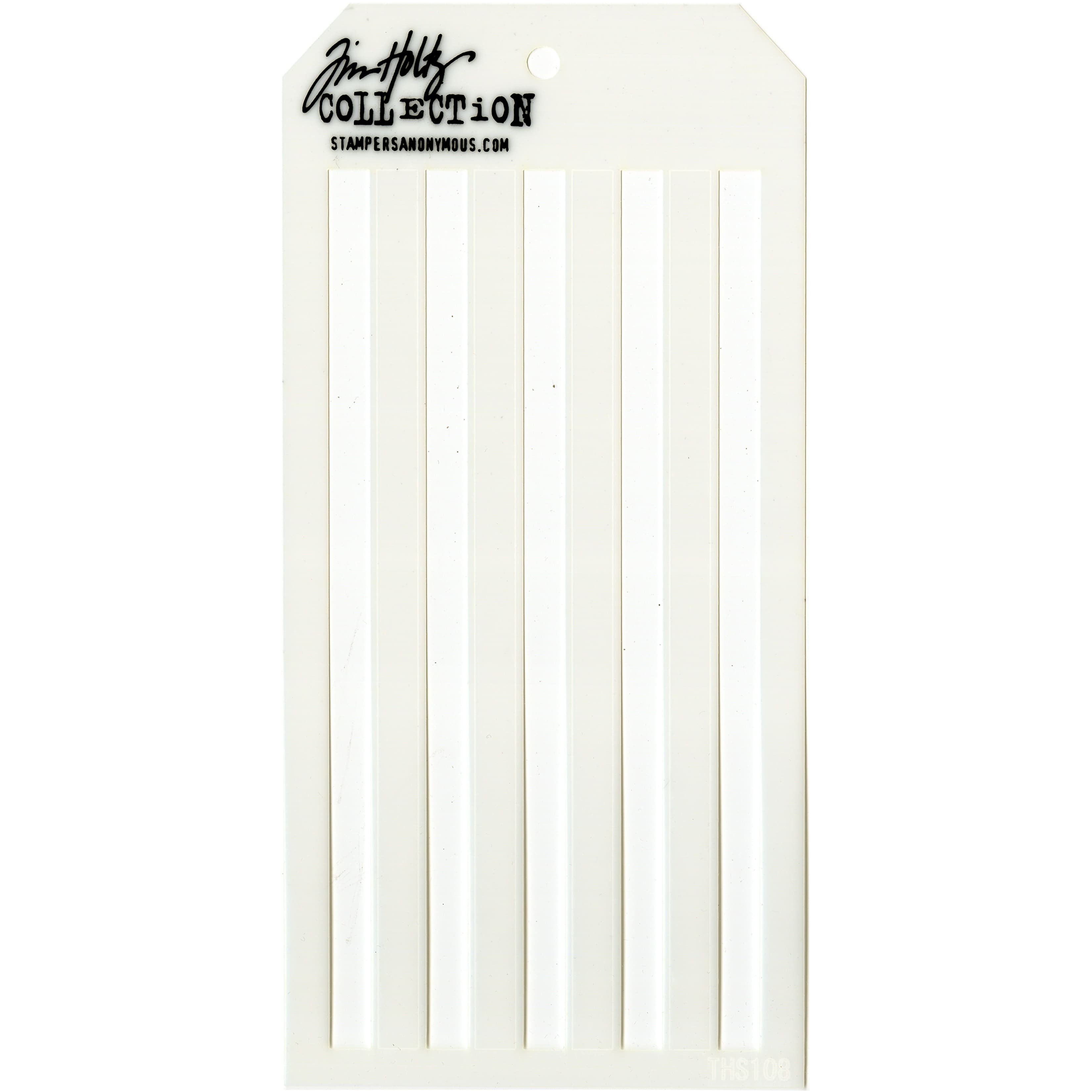 Stampers Anonymous Tim Holtz® Shifter Stripes Layered Stencil