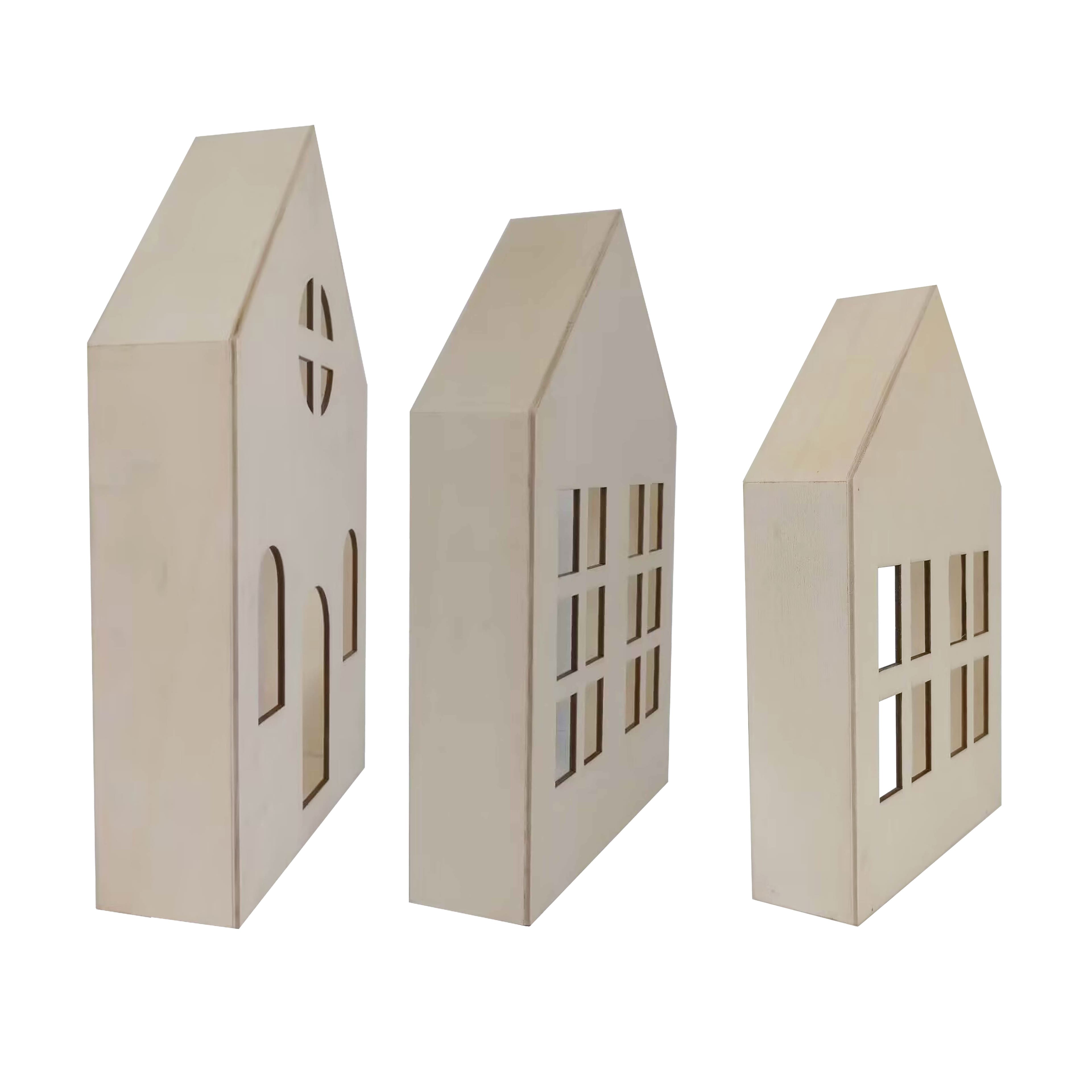 8 Pack: Plywood Nested Home Set by Make Market®