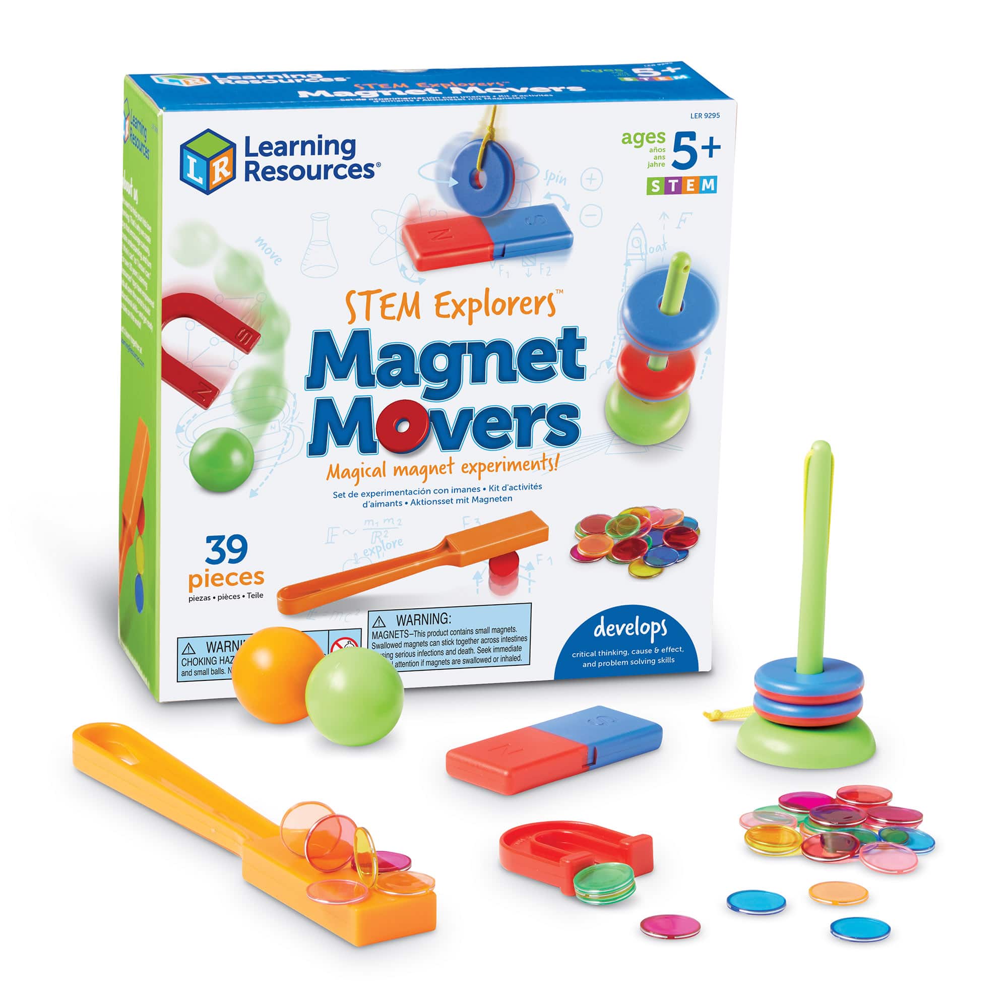 Learning Resources STEM Explorers Magnet Movers