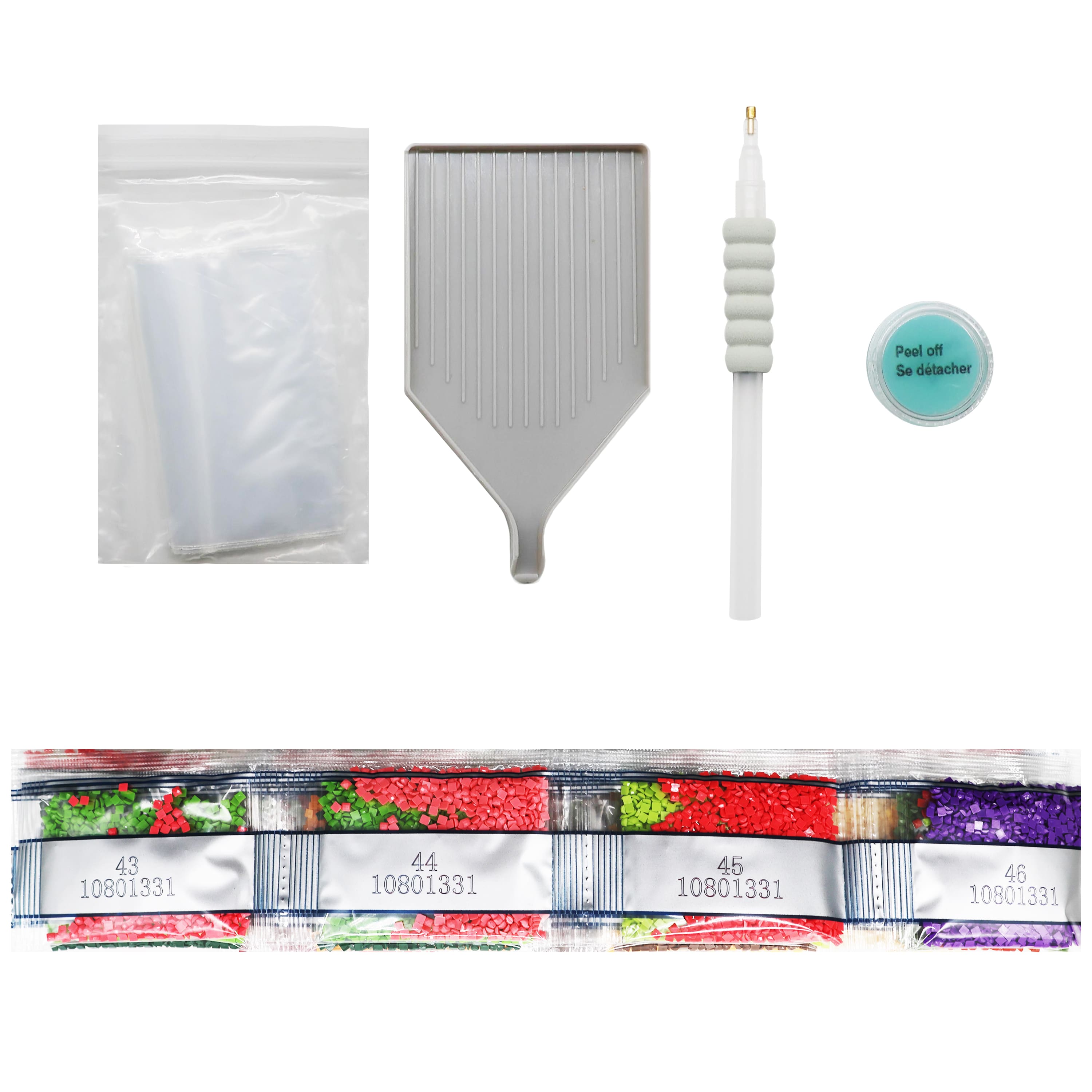 16" x 20" Vegetables Diamond Art Kit by Make Market®
