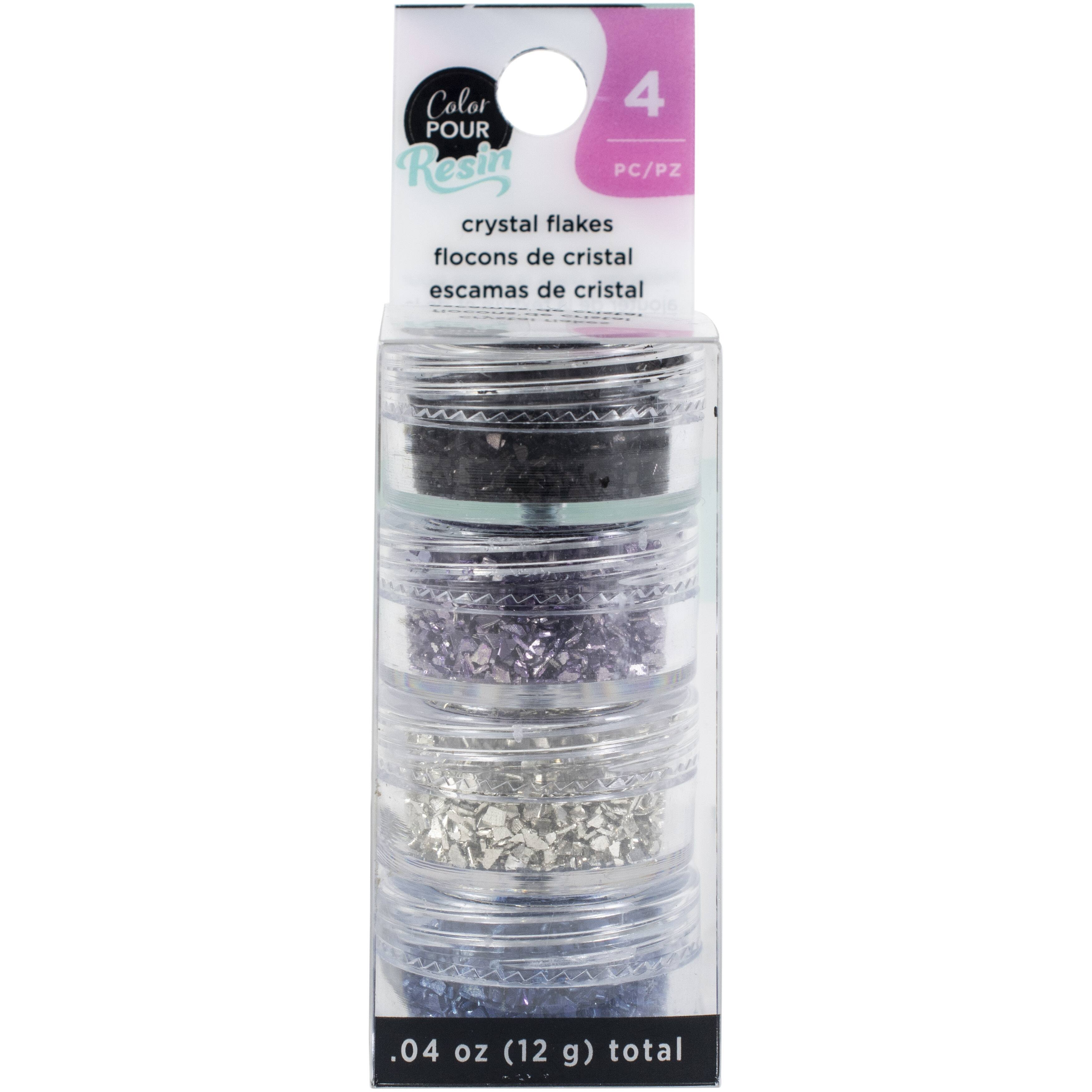 Color Pour Resin Galaxy Crystal Flakes, 4ct.