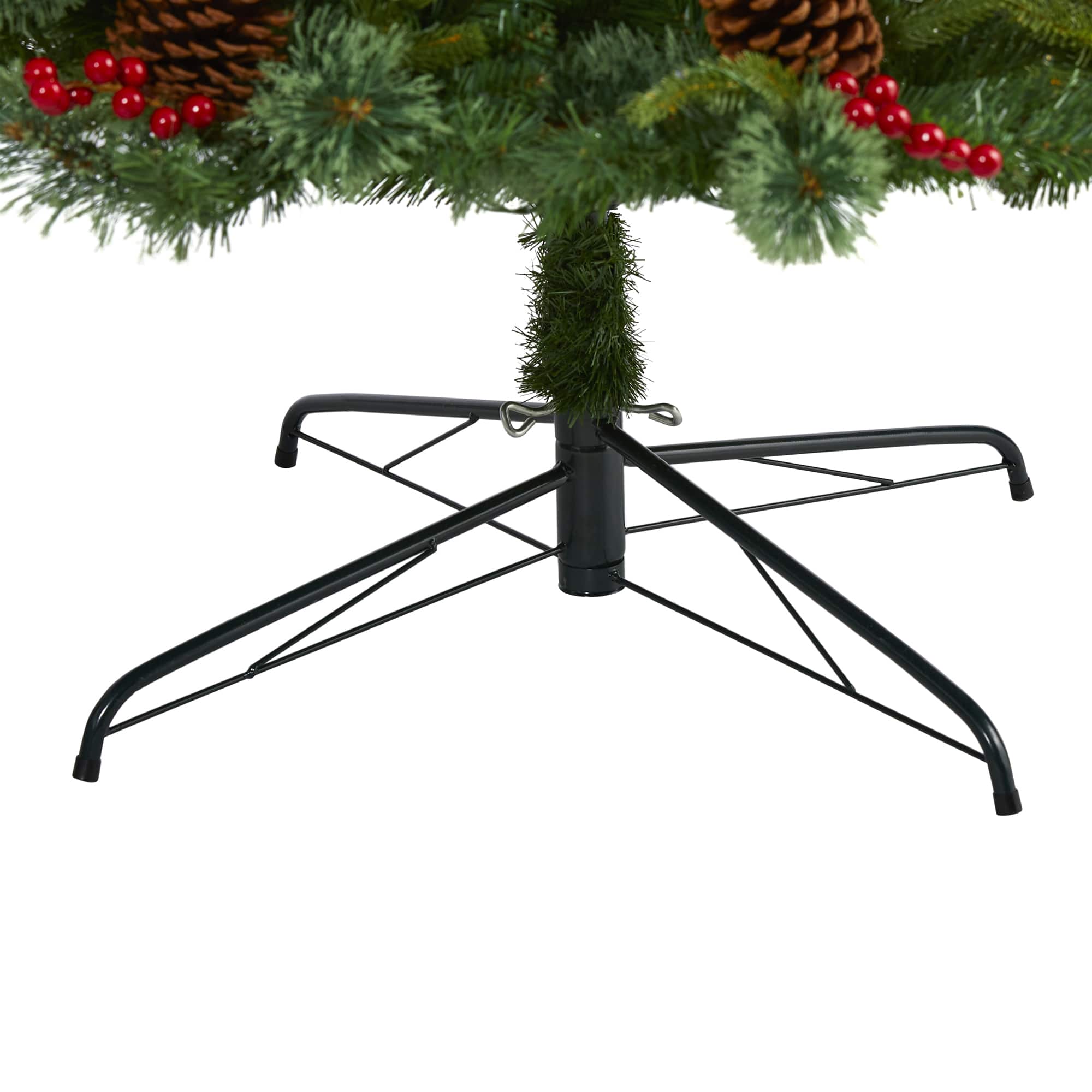 9ft. Pre-Lit Norway Mixed Pine Artificial Christmas Tree, Clear LED Lights