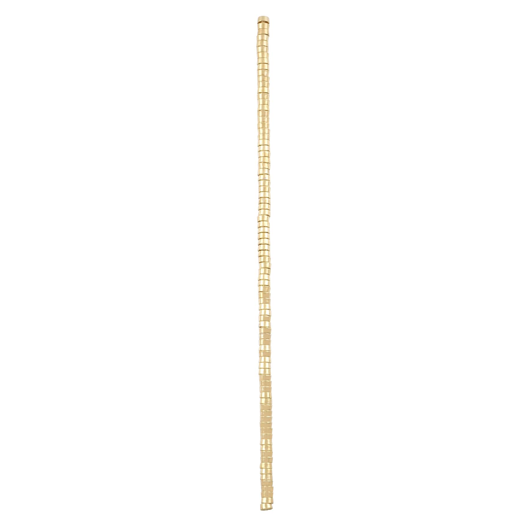 12 Pack: Gold Metal Interlock Beads by Bead Landing™