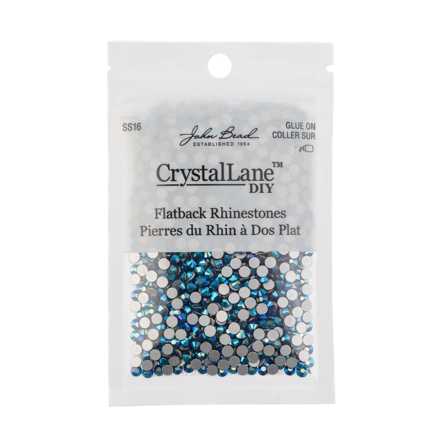 John Bead Crystal Lane SS16 Round Flatback Rhinestones, 1,440ct.