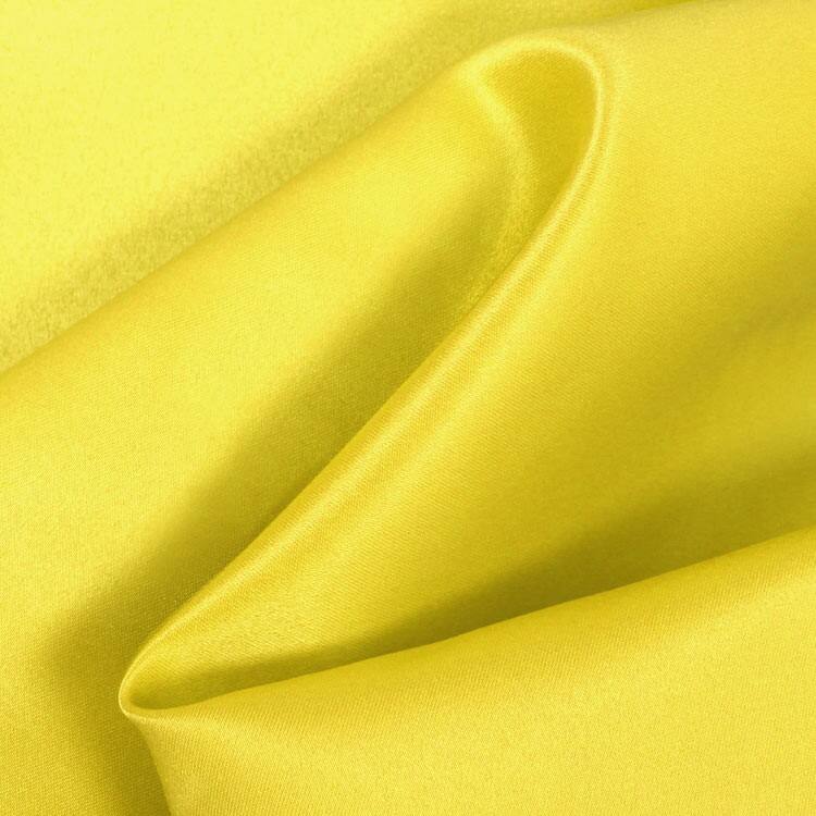 Yellow Matte Satin (Peau de Soie)