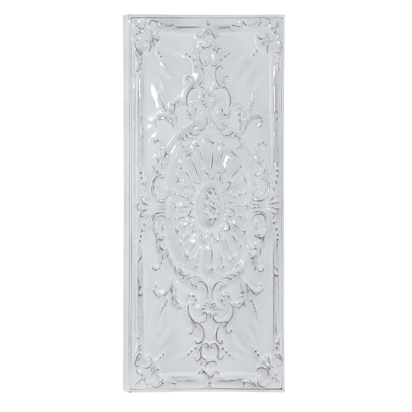 White Iron Vintage Wall Decoration