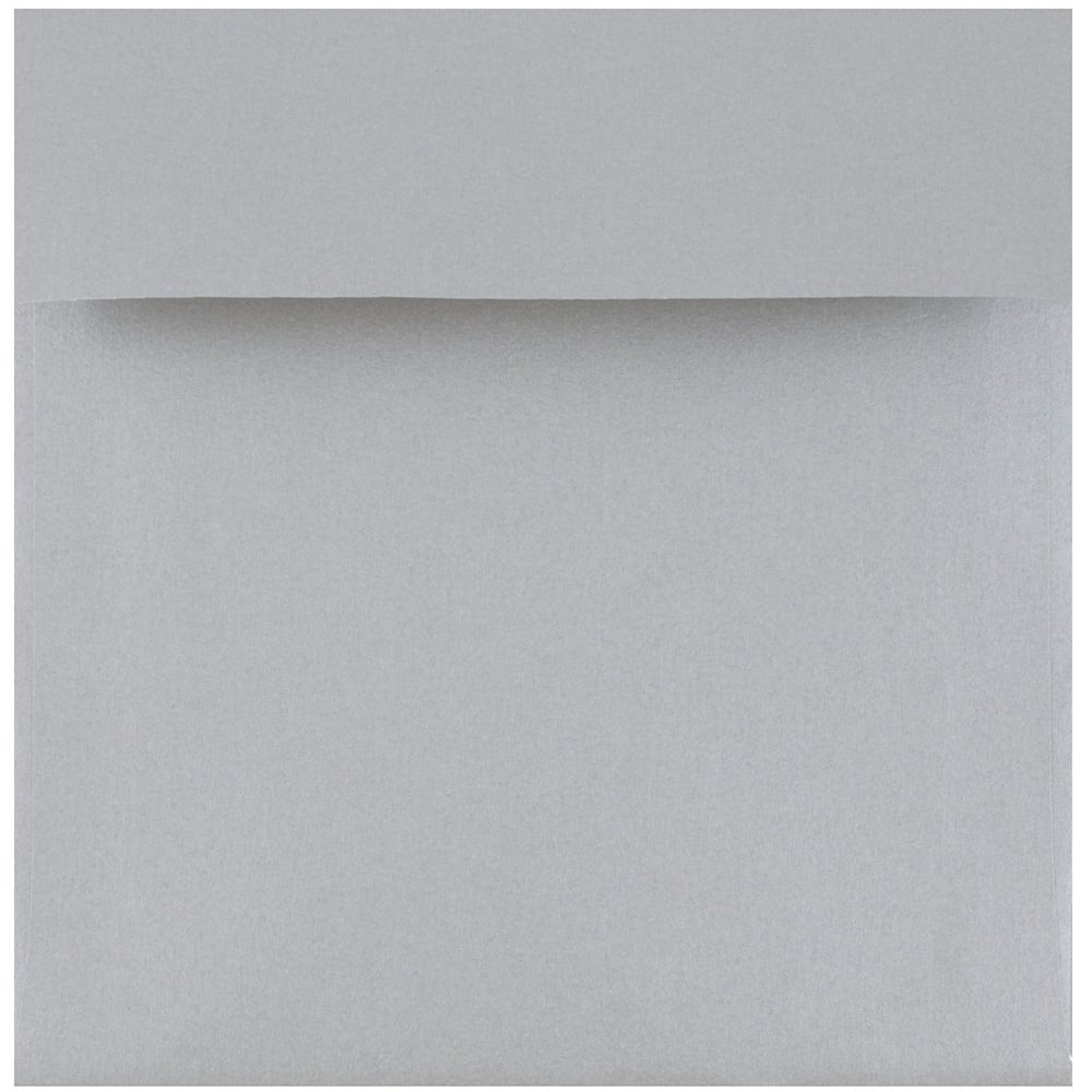 JAM Paper 6" x 6" Square Metallic Invitation Envelopes