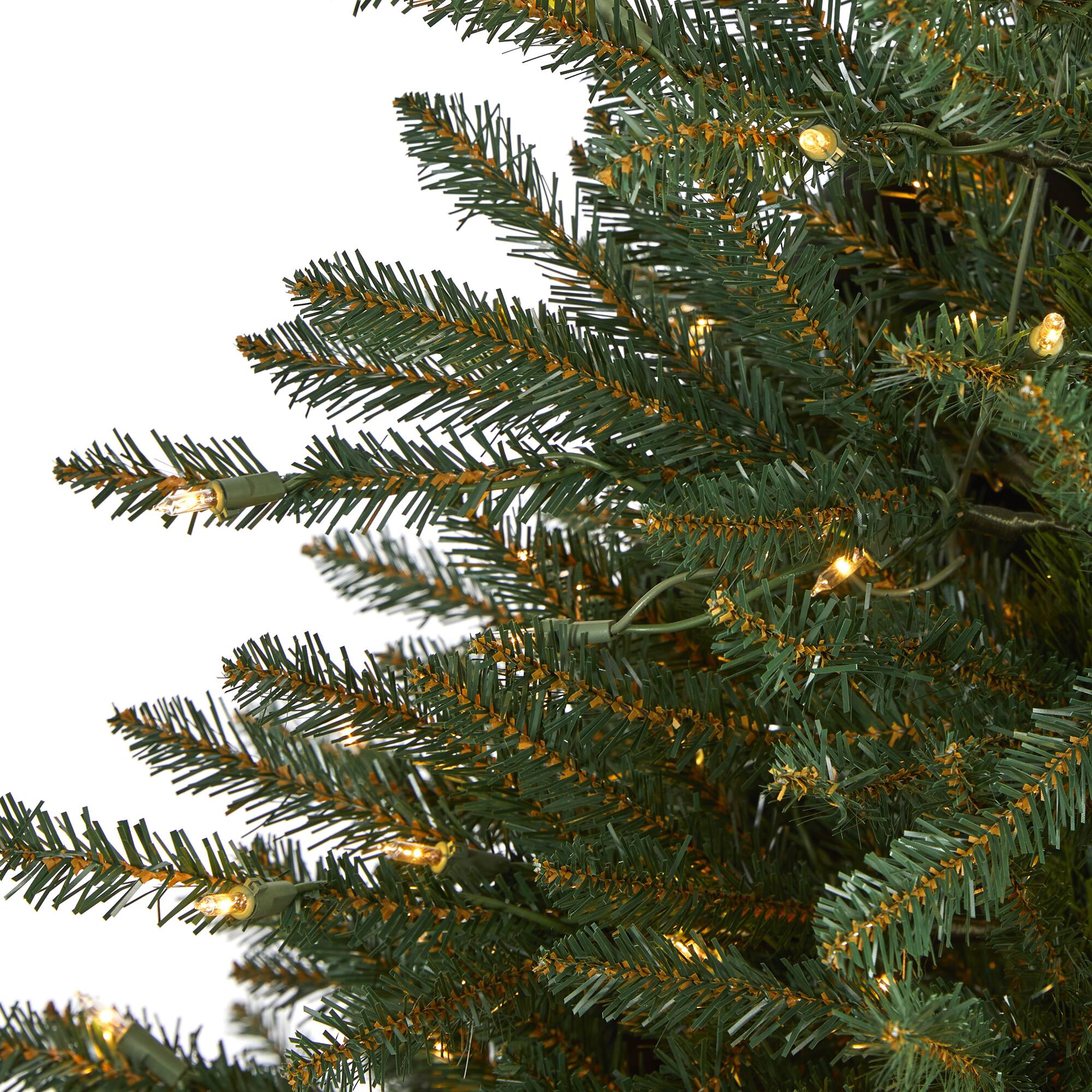 5ft. Pre-Lit Napa Valley Fir Artificial Christmas Tree, Clear LED Lights