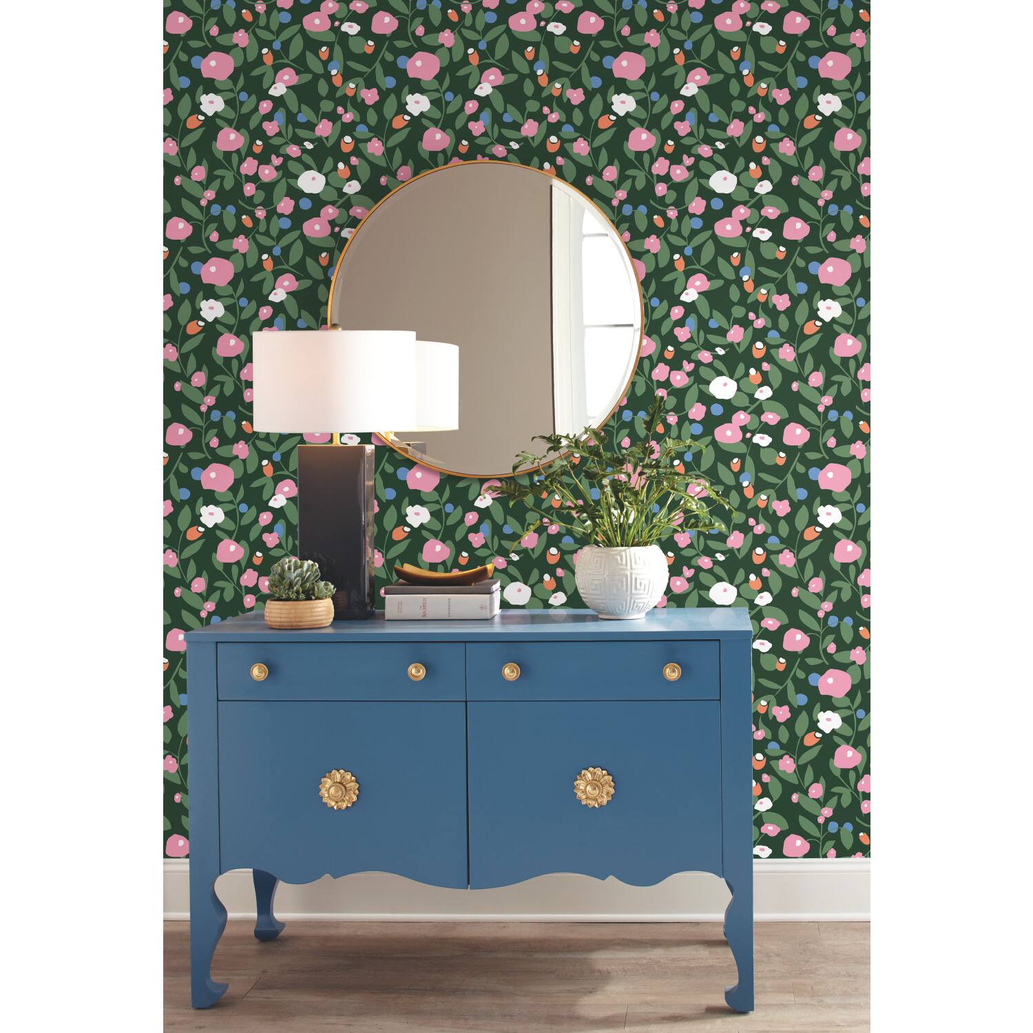 RoomMates Kensington Garden Peel & Stick Wallpaper