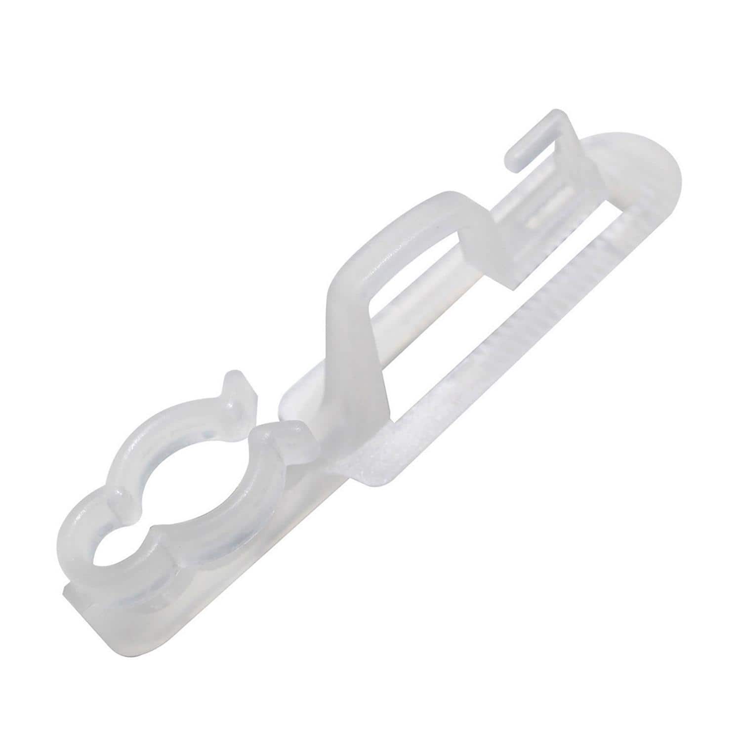 100ct Outdoor Gutter and Shingle Clips for Mini Christmas Lights