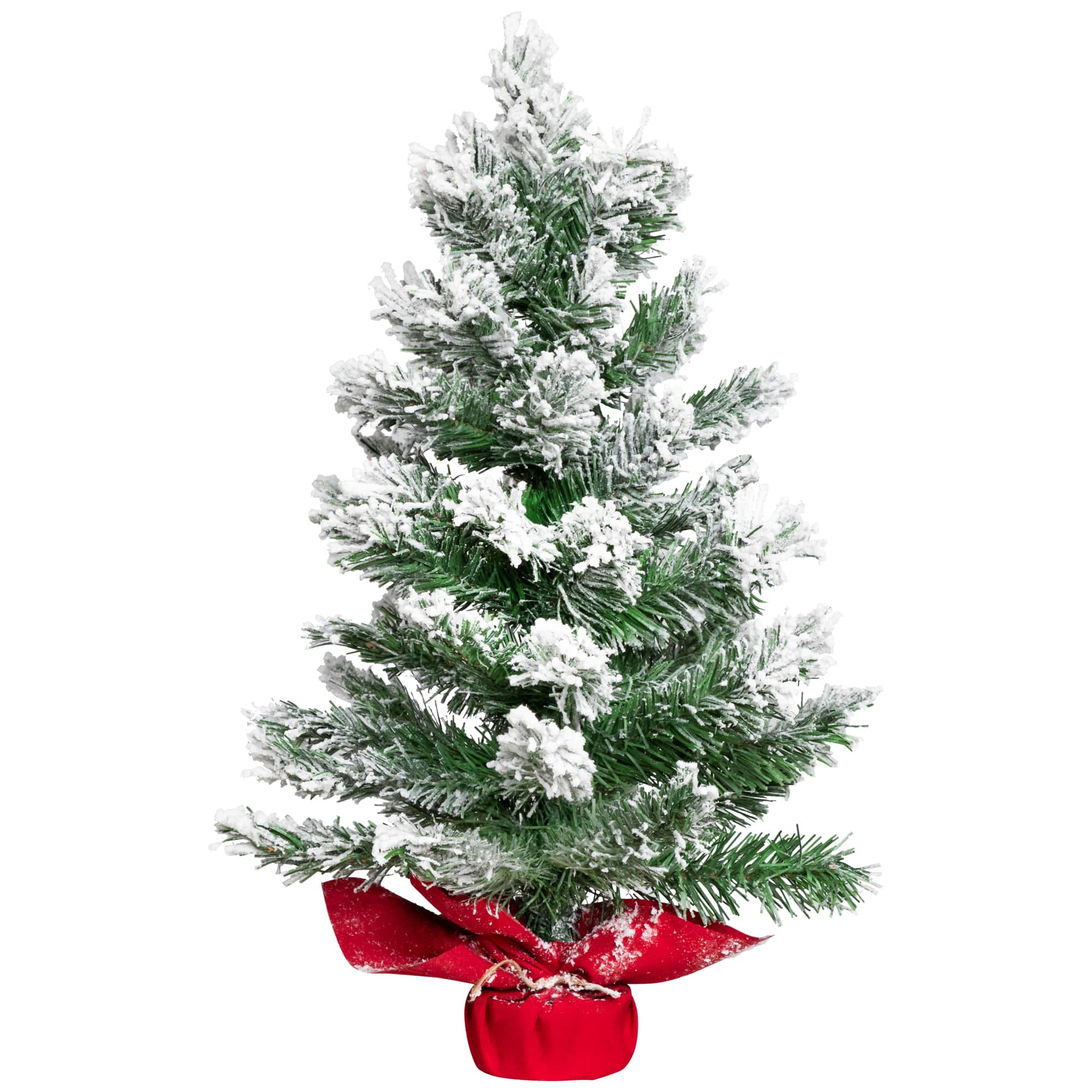 Full Flocked Angel Pine Artificial Mini Christmas Tree - 24" - Unlit By Northlight in Green | 24 x 16 x 16 | Michaels®