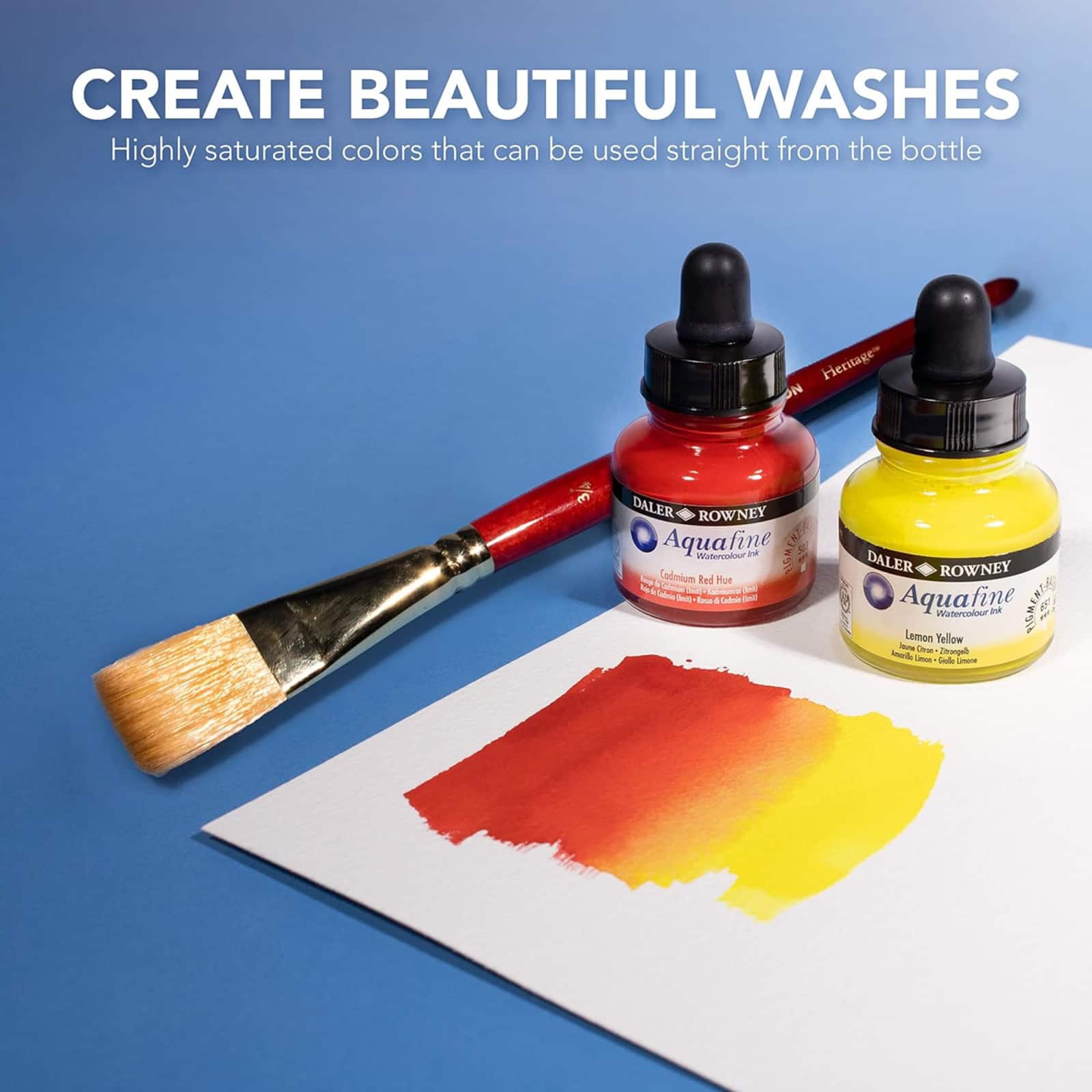 Daler-Rowney Aquafine Watercolor Ink Introduction Set