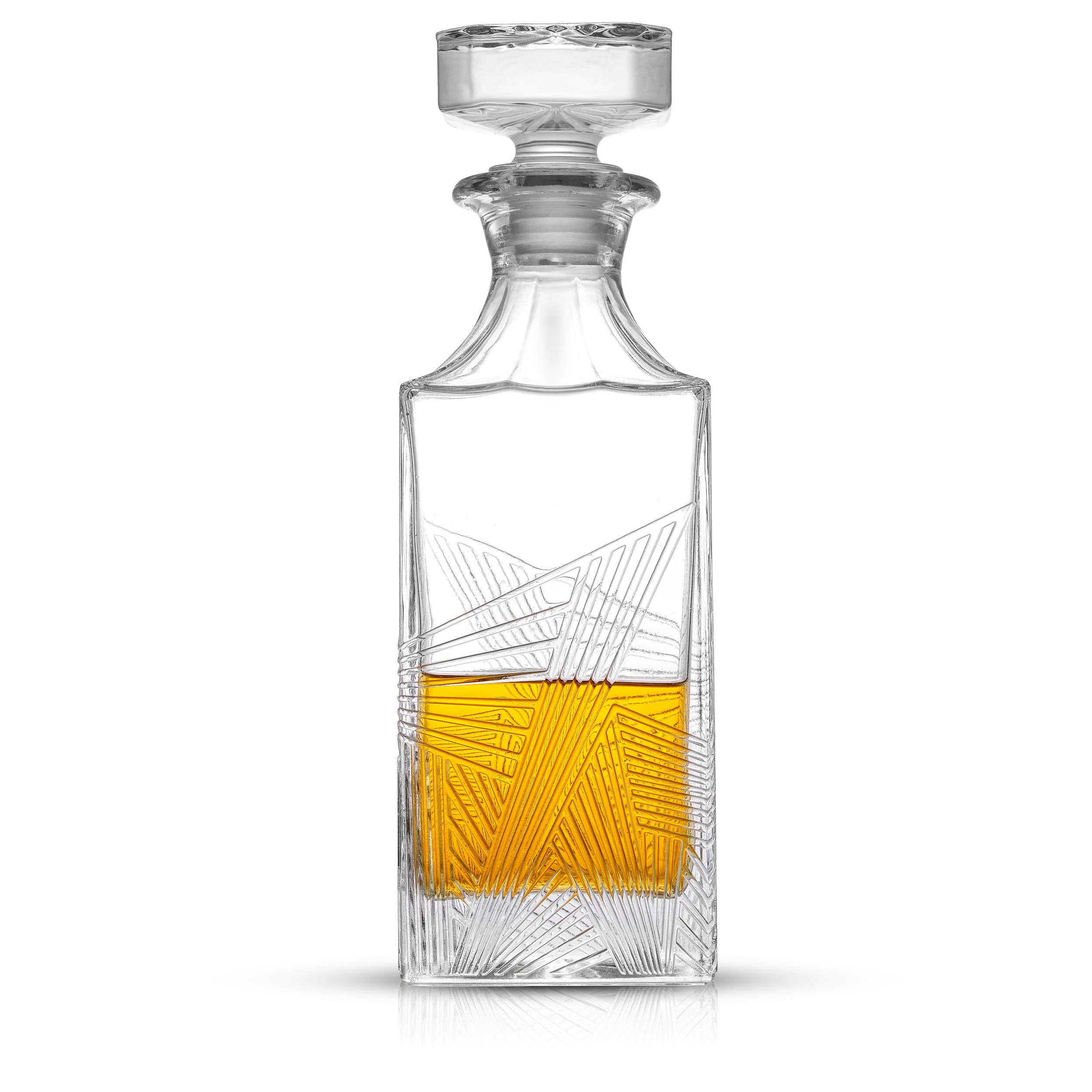 JoyJolt® 27oz. Gatsby Art Deco Whiskey Decanter