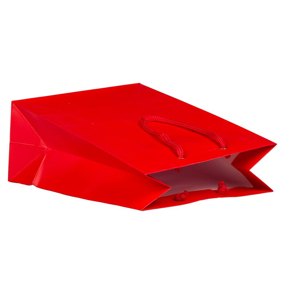 JAM Paper Medium Gift Bags with Rope Handles, 3ct.