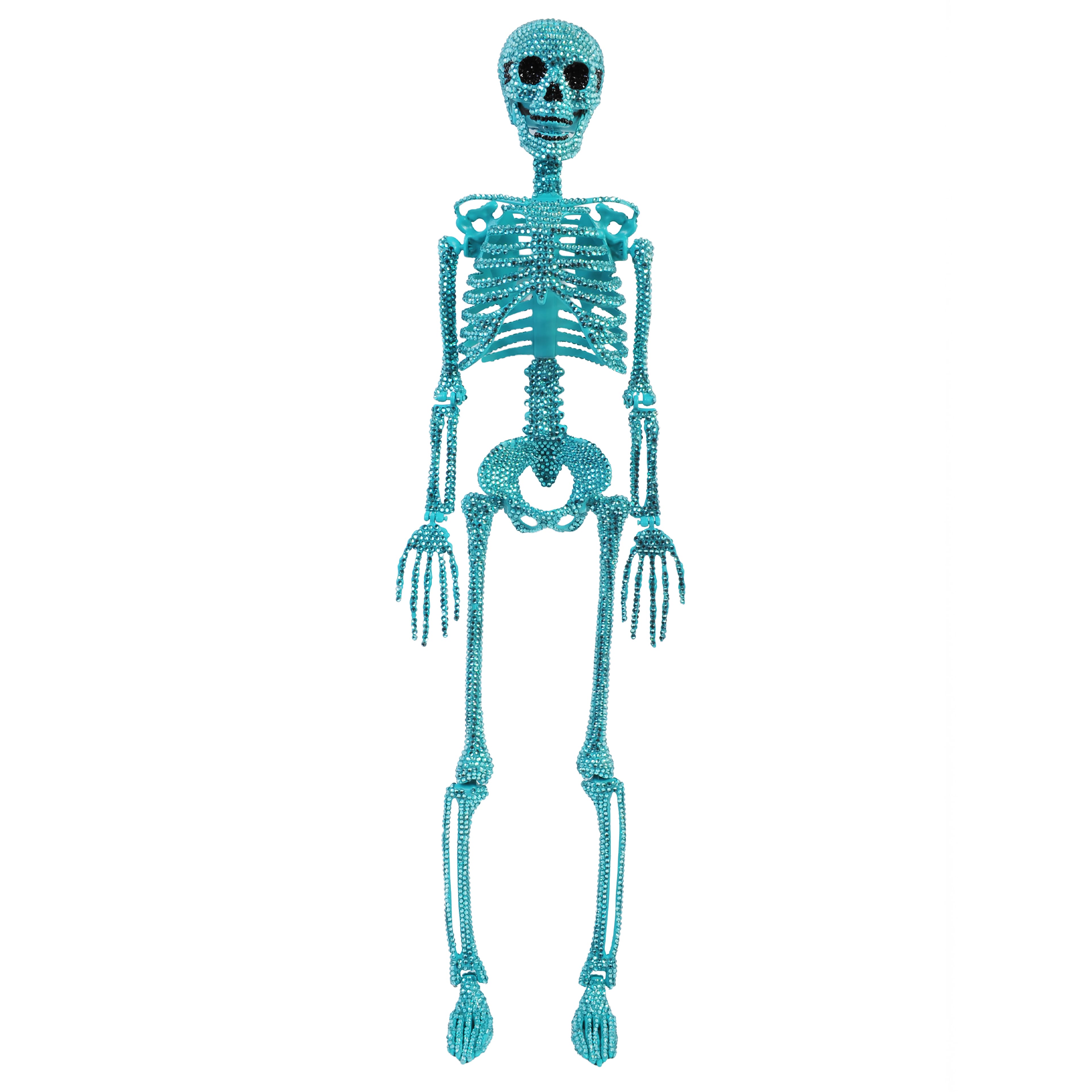 3ft. Rhinestone Disco Skeleton by Ashland®, Color: Teal | Michaels